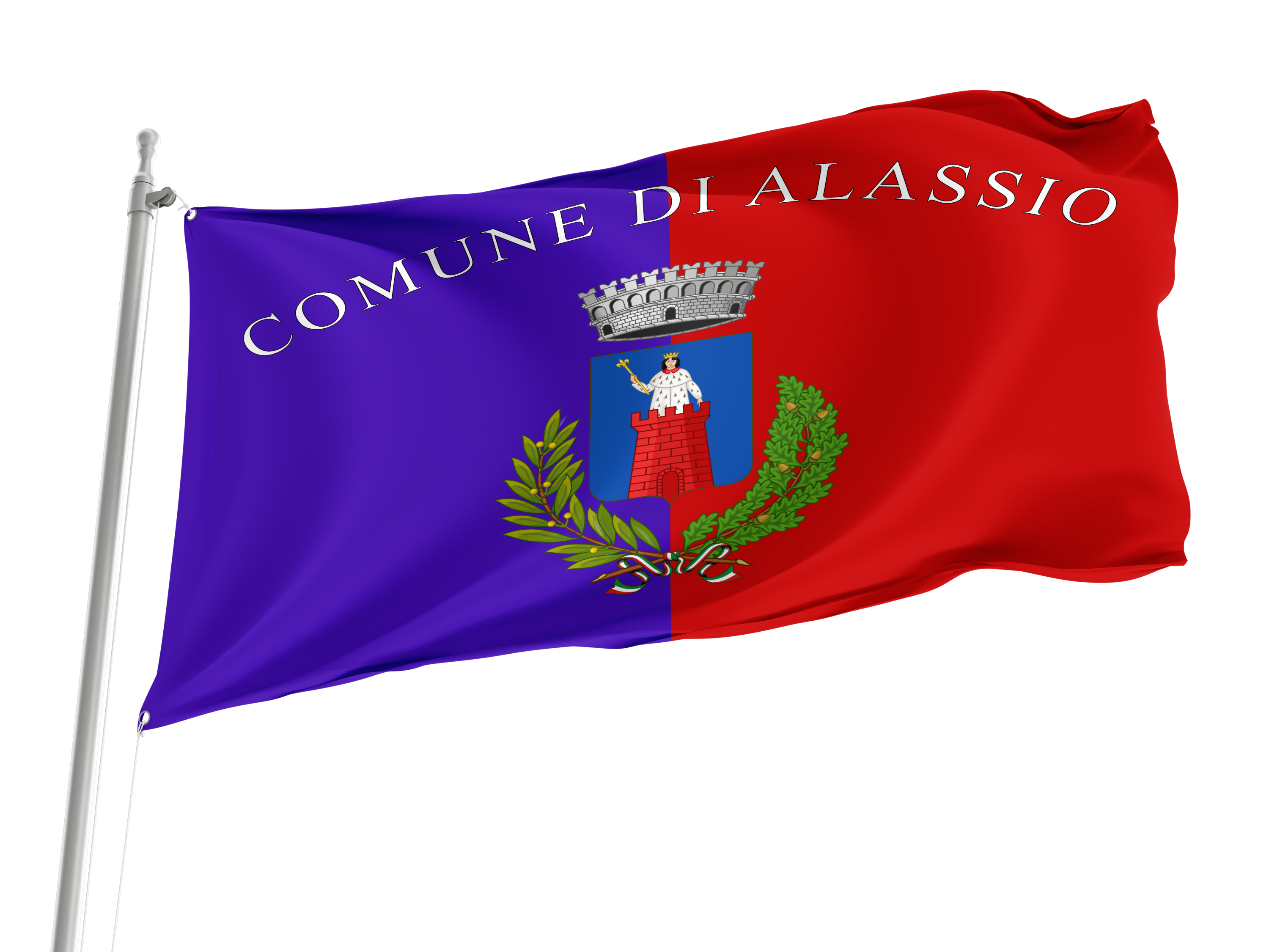 Alassio Flag for Indoor & Outdoor Use