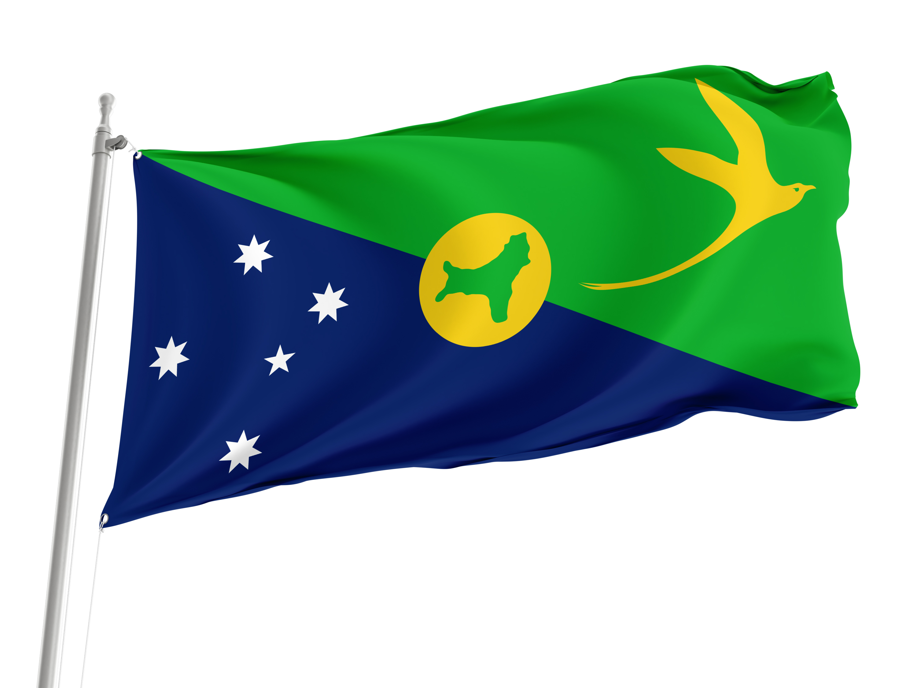 Christmas Island Flag for Indoor & Outdoor Use