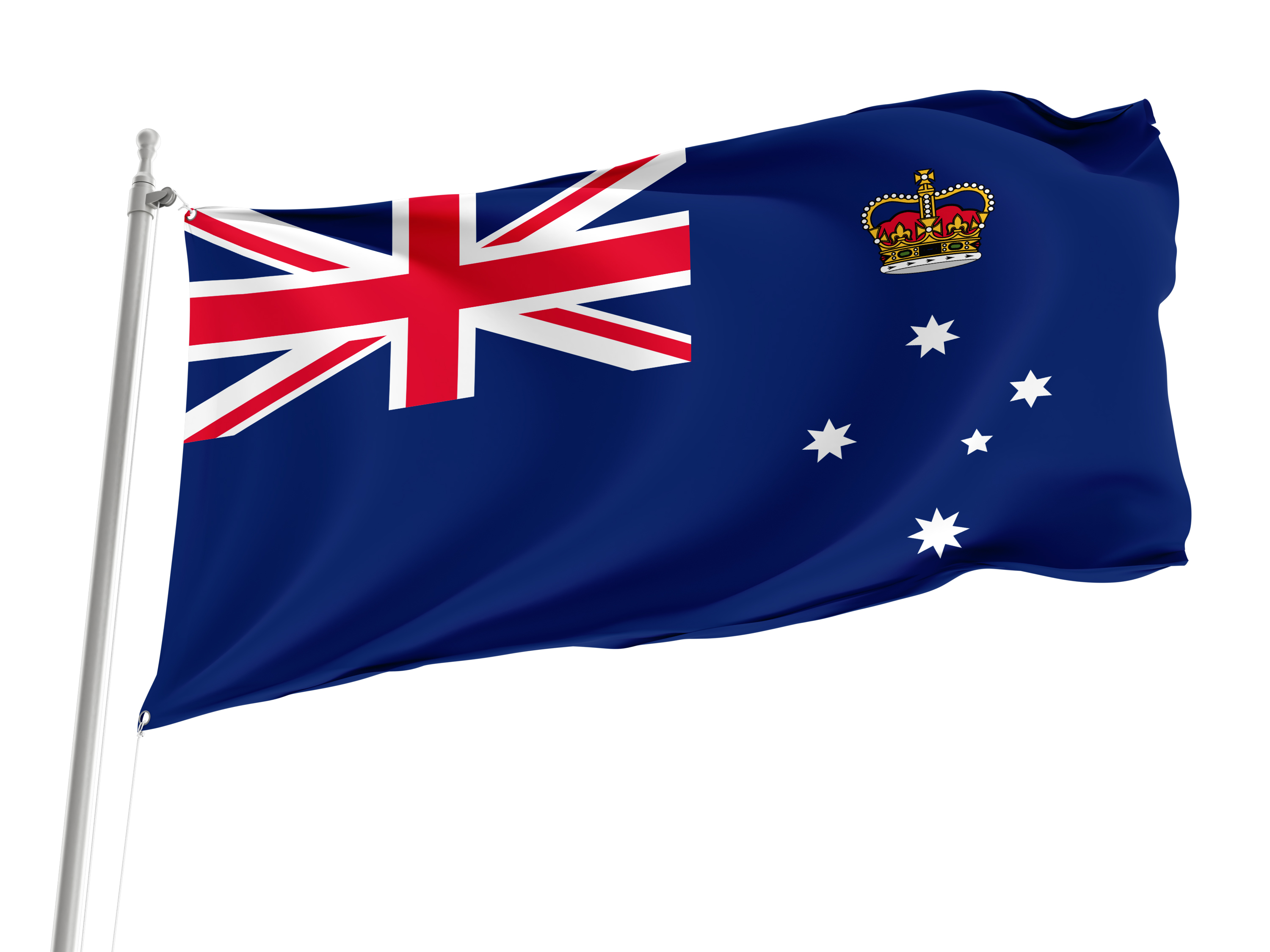 Victoria Flag for Indoor & Outdoor Use