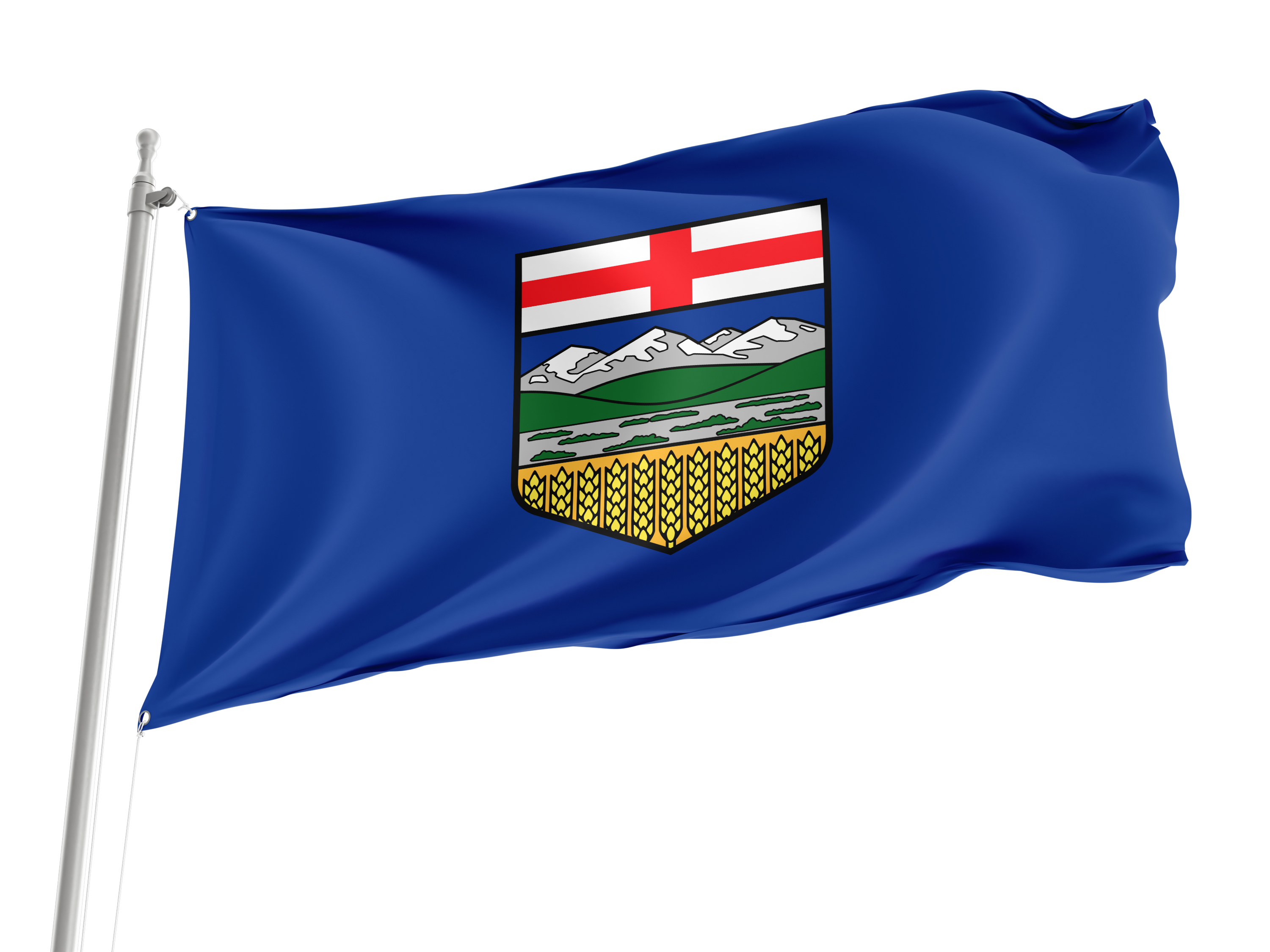 Alberta Flag for Indoor & Outdoor Use