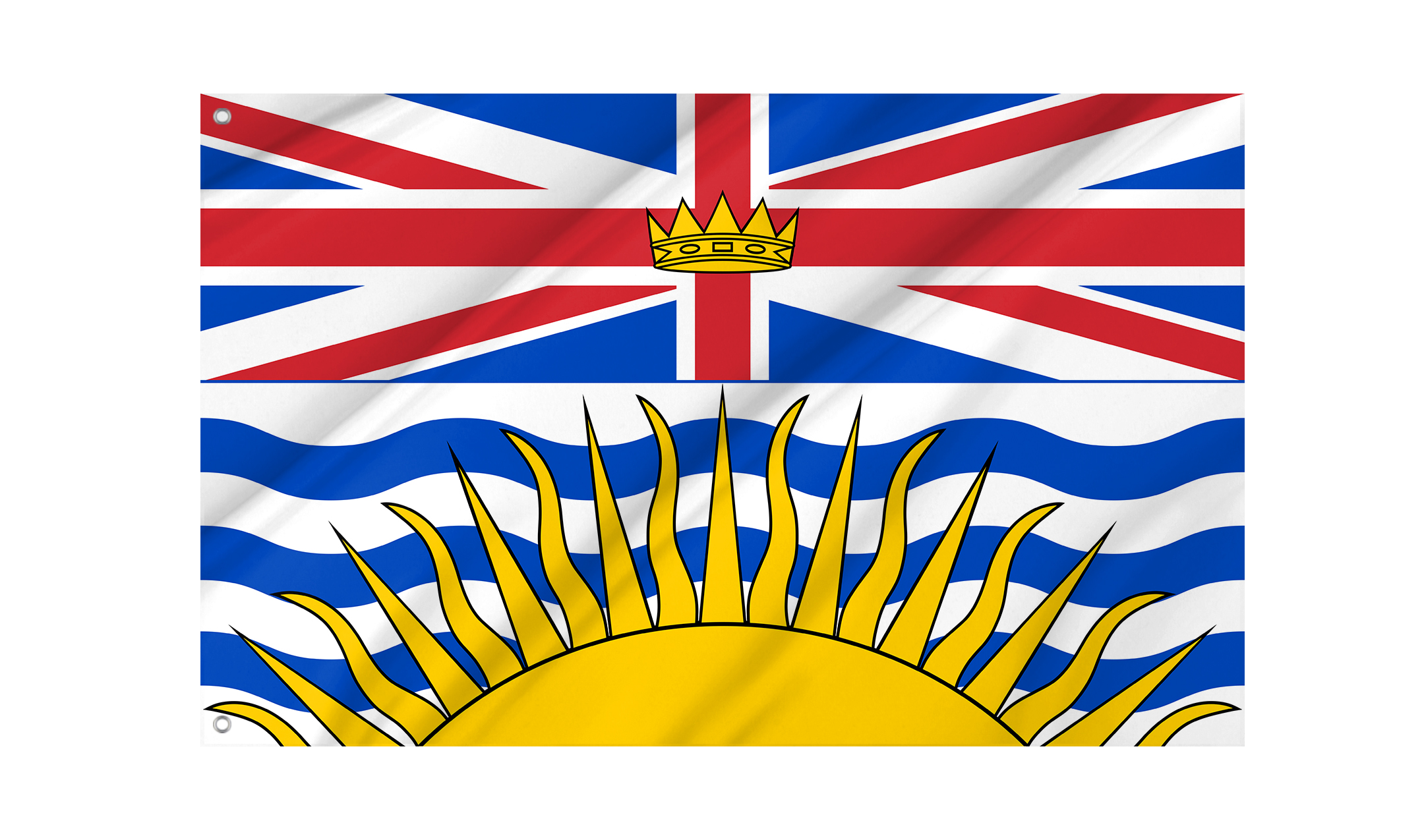British Columbia Flag for Indoor & Outdoor Use