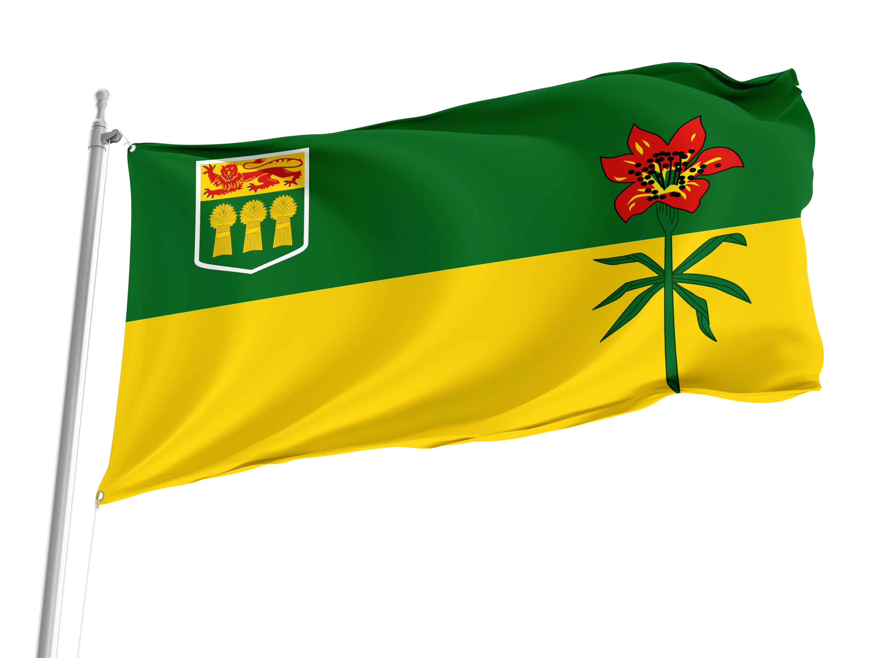 Saskatchewan Flag for Indoor & Outdoor Use