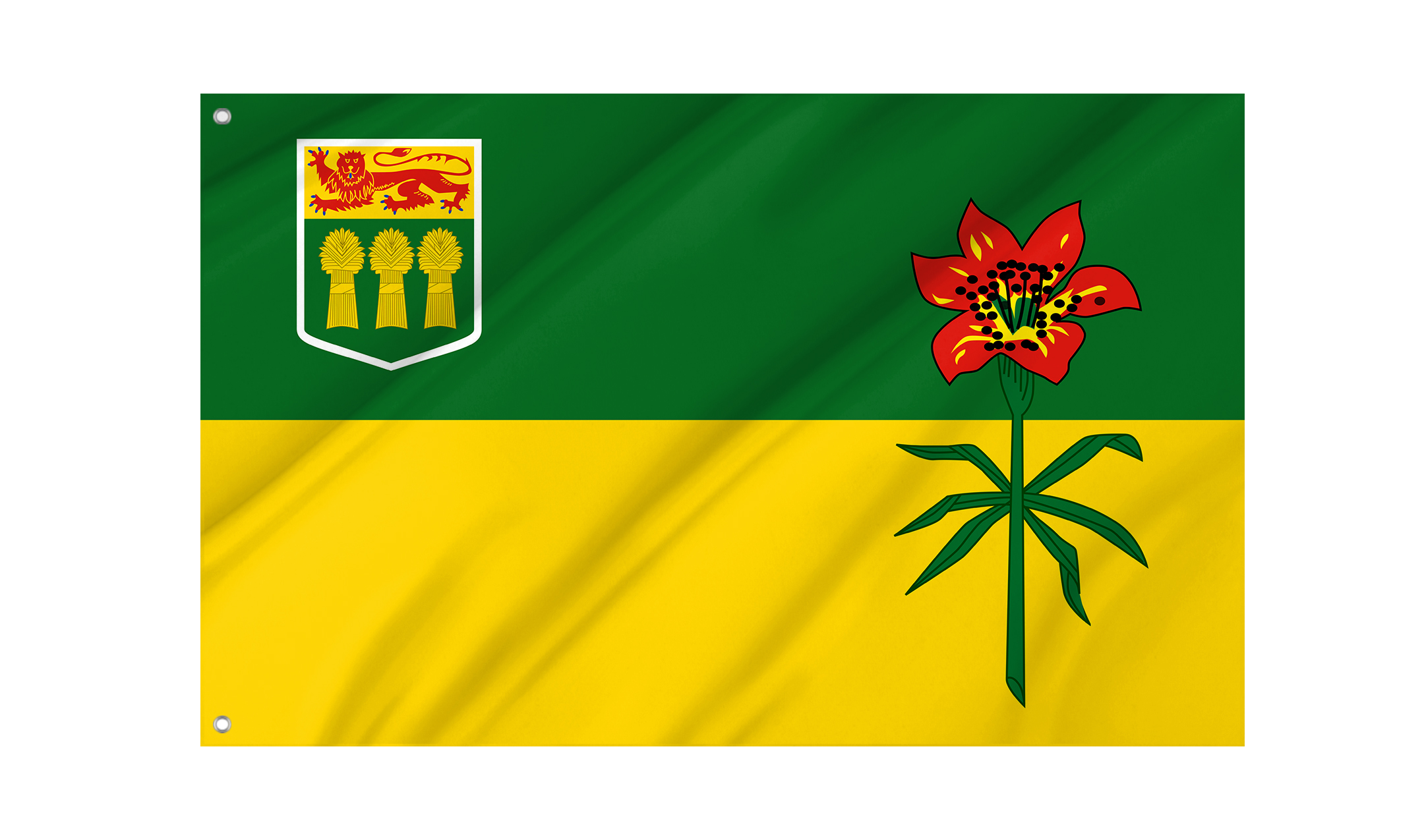 Saskatchewan Flag for Indoor & Outdoor Use