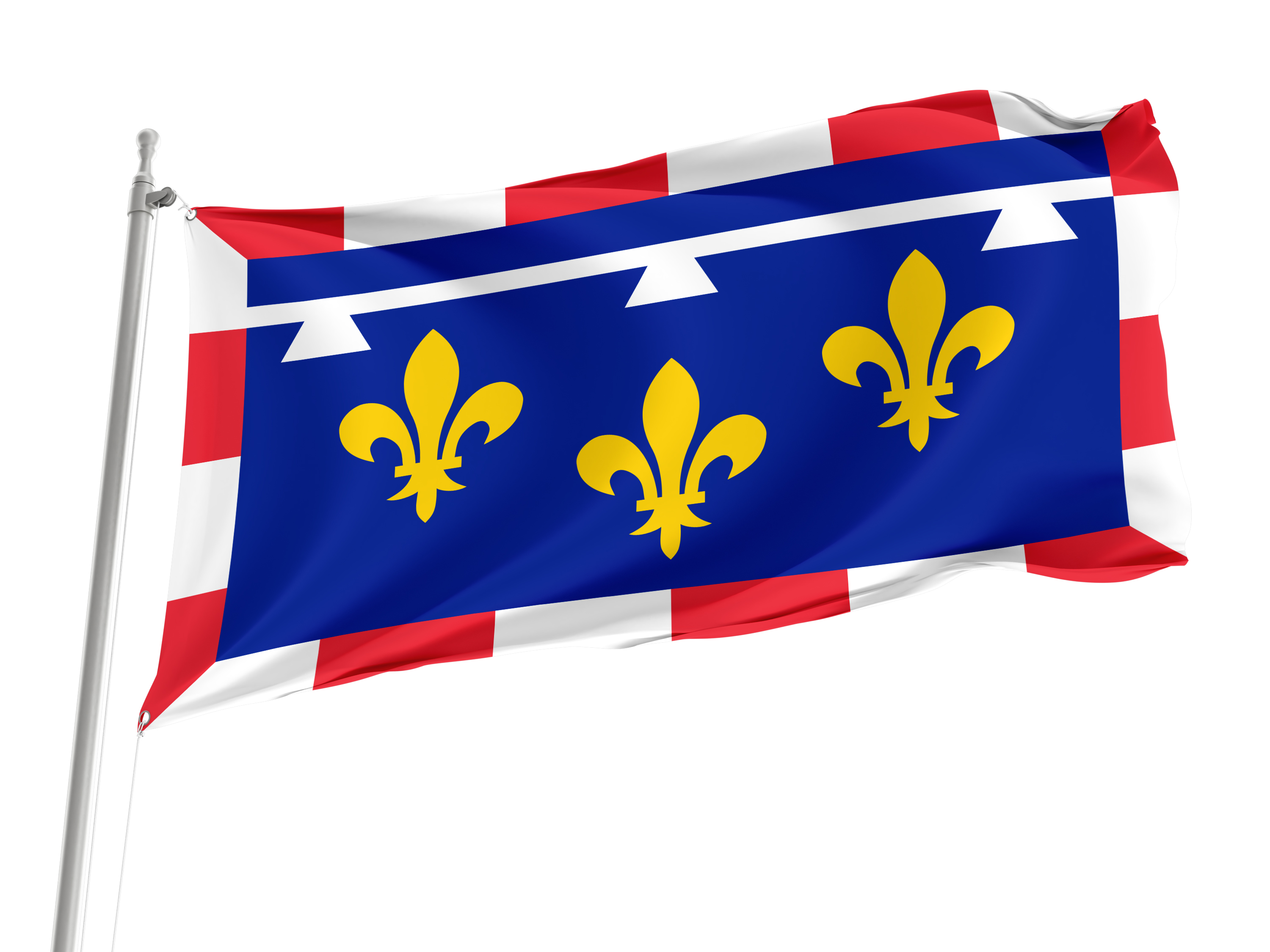 Centre Val De Loire Flag for Indoor & Outdoor Use