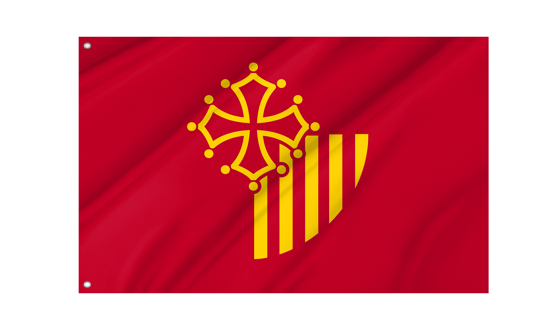 Languedoc Roussillon Flag for Indoor & Outdoor Use