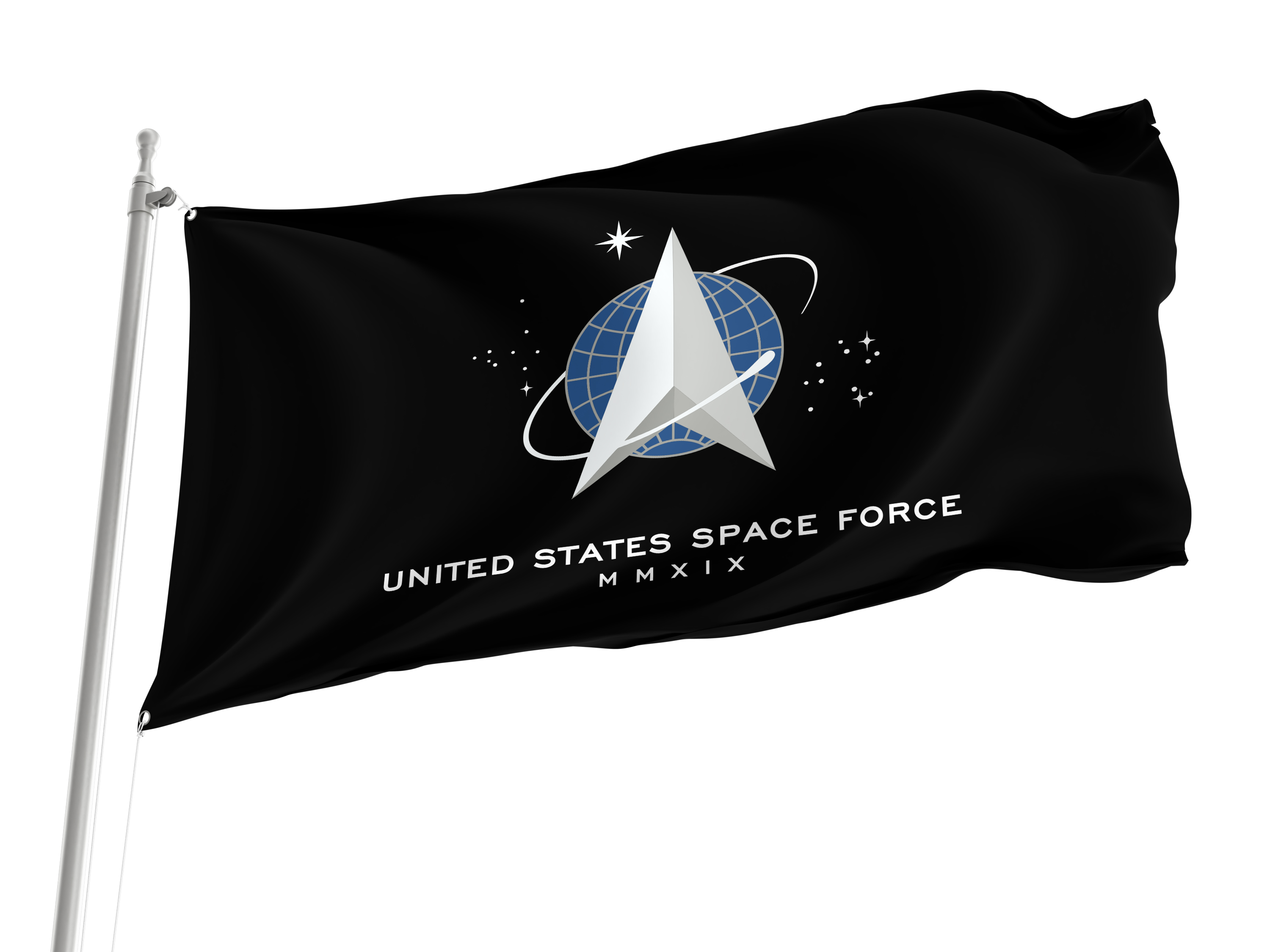 United States Space Force Flag for Indoor & Outdoor Use