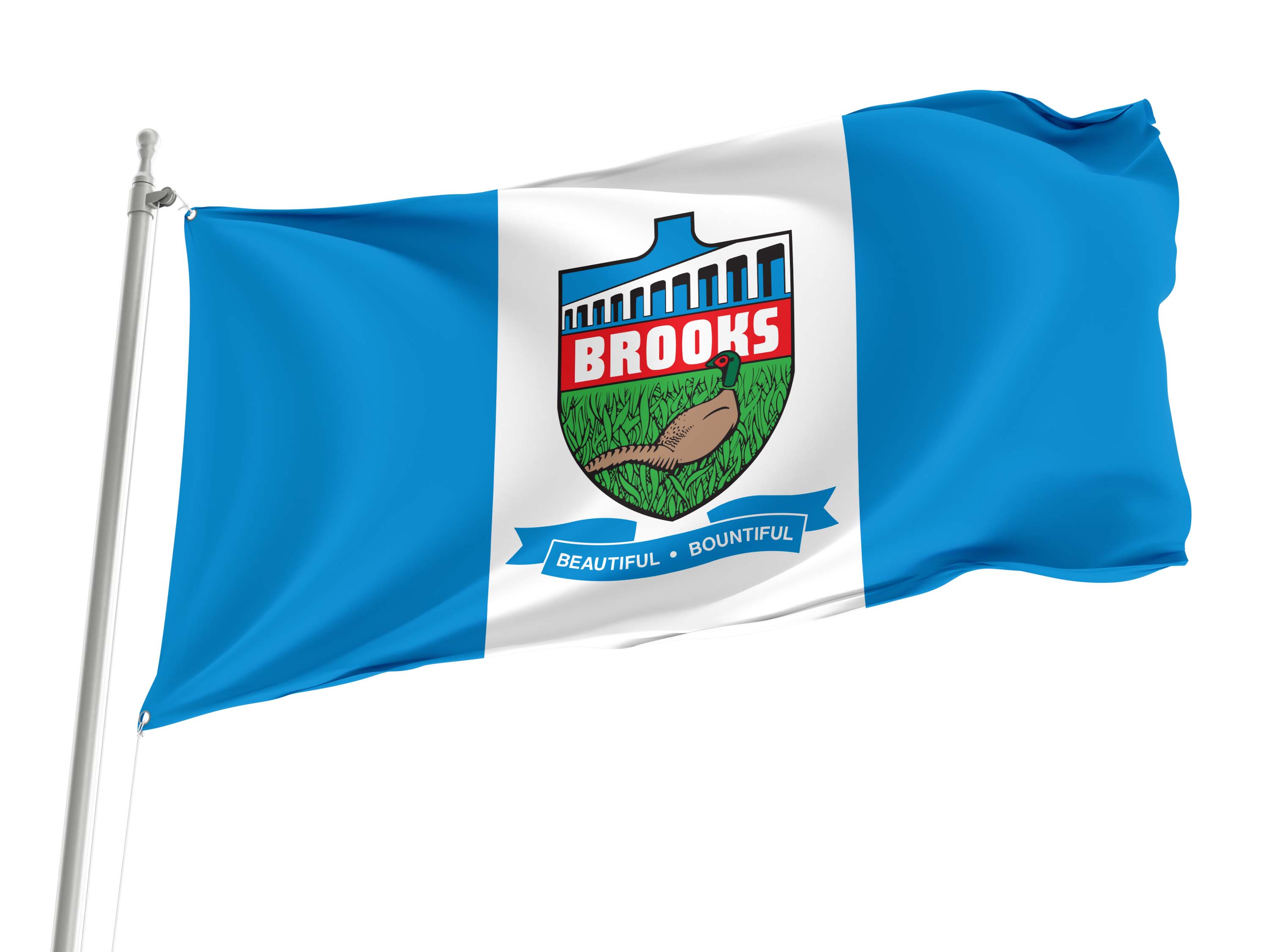 Brooks Flag for Indoor & Outdoor Use