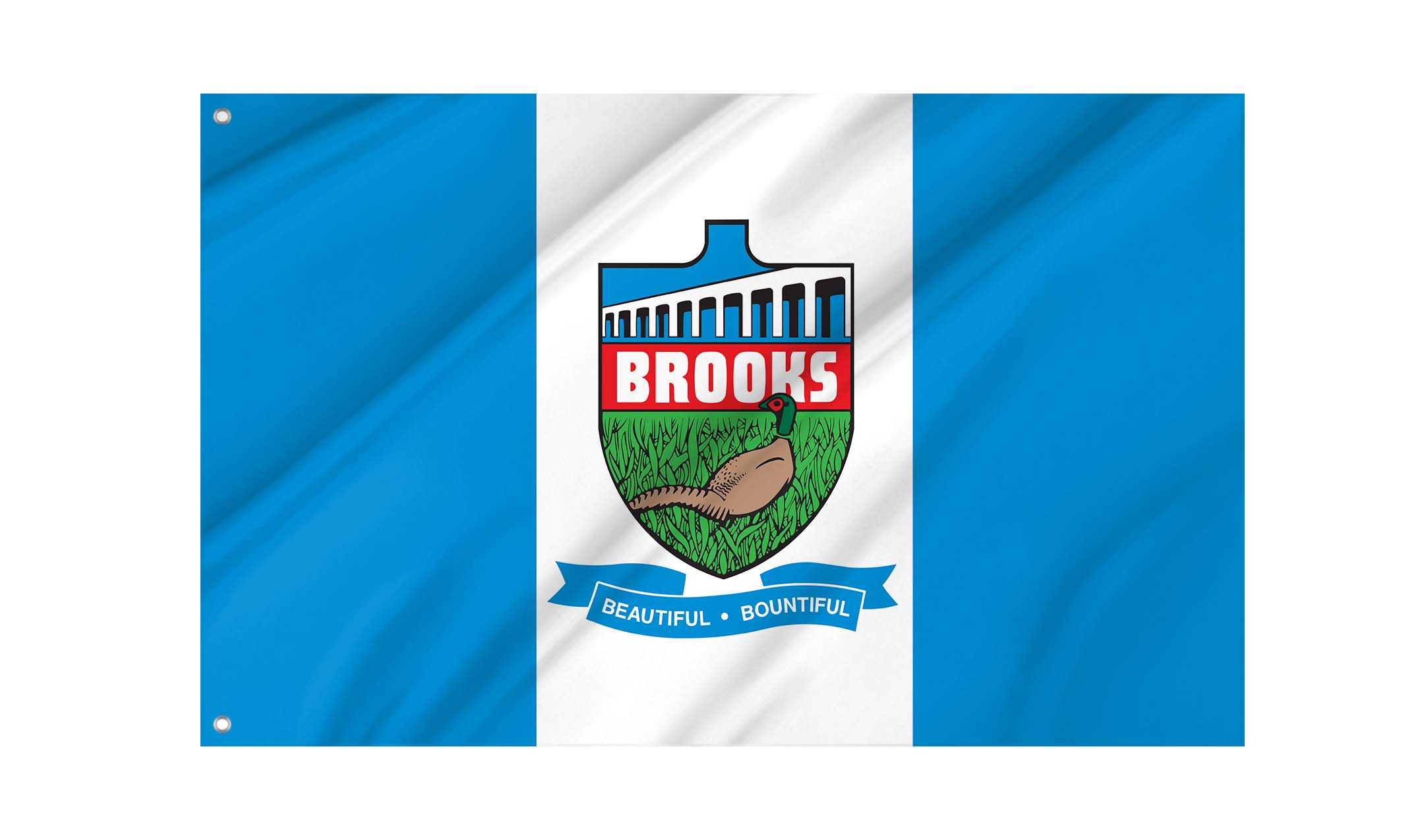 Brooks Flag for Indoor & Outdoor Use