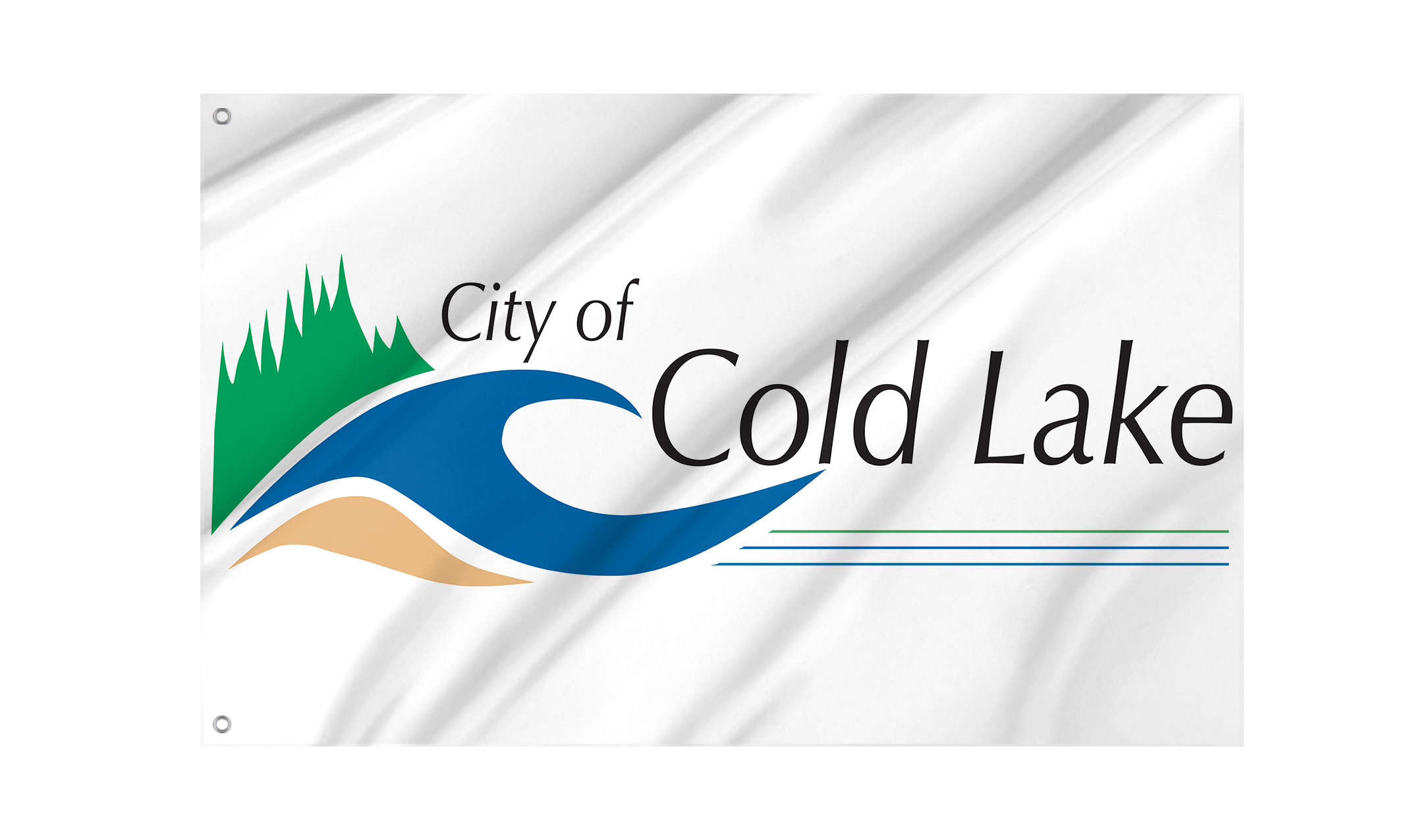 Cold Lake Flag for Indoor & Outdoor Use