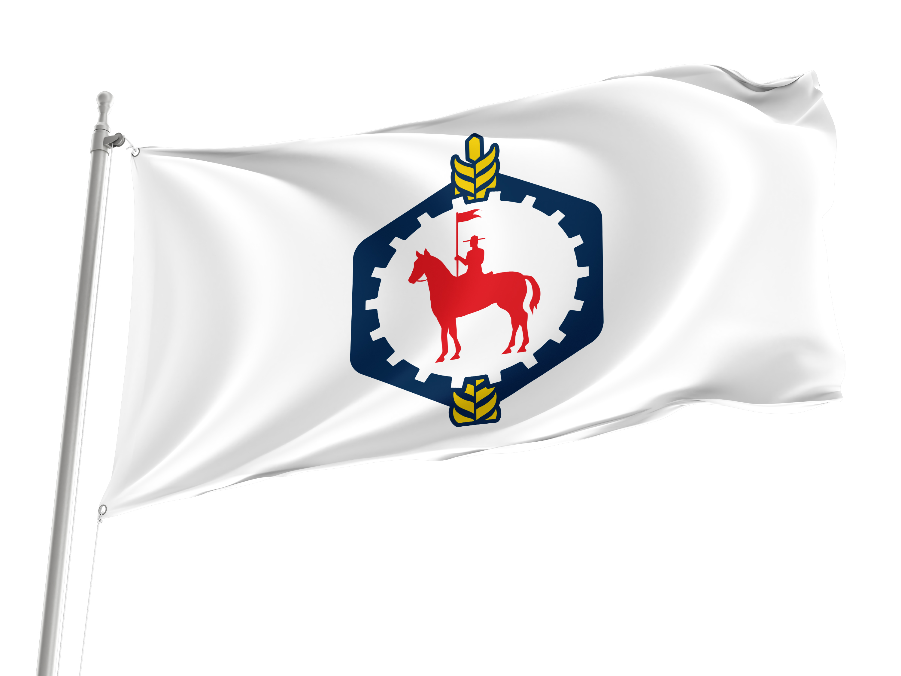 Fort Saskatchewan Flag for Indoor & Outdoor Use