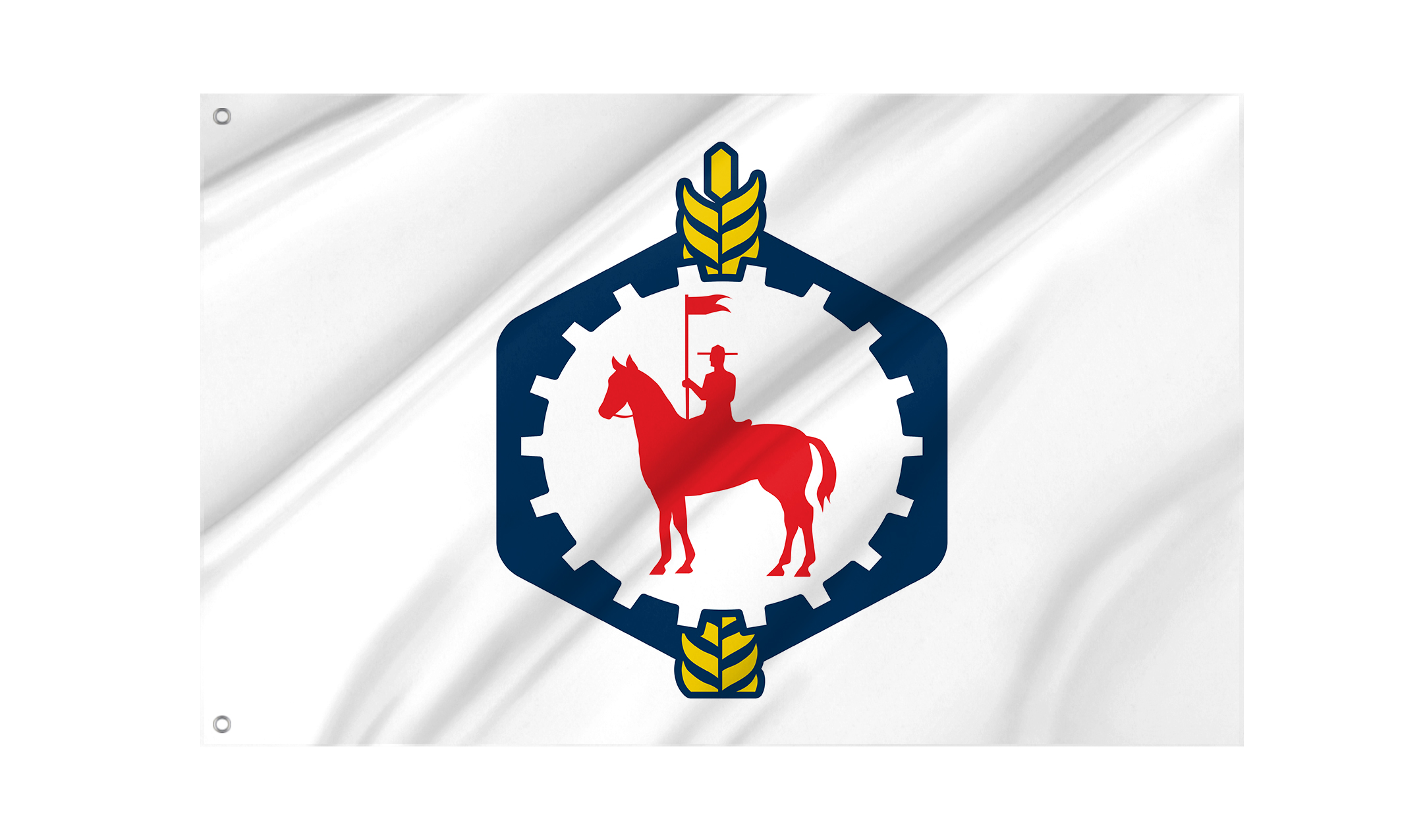 Fort Saskatchewan Flag for Indoor & Outdoor Use