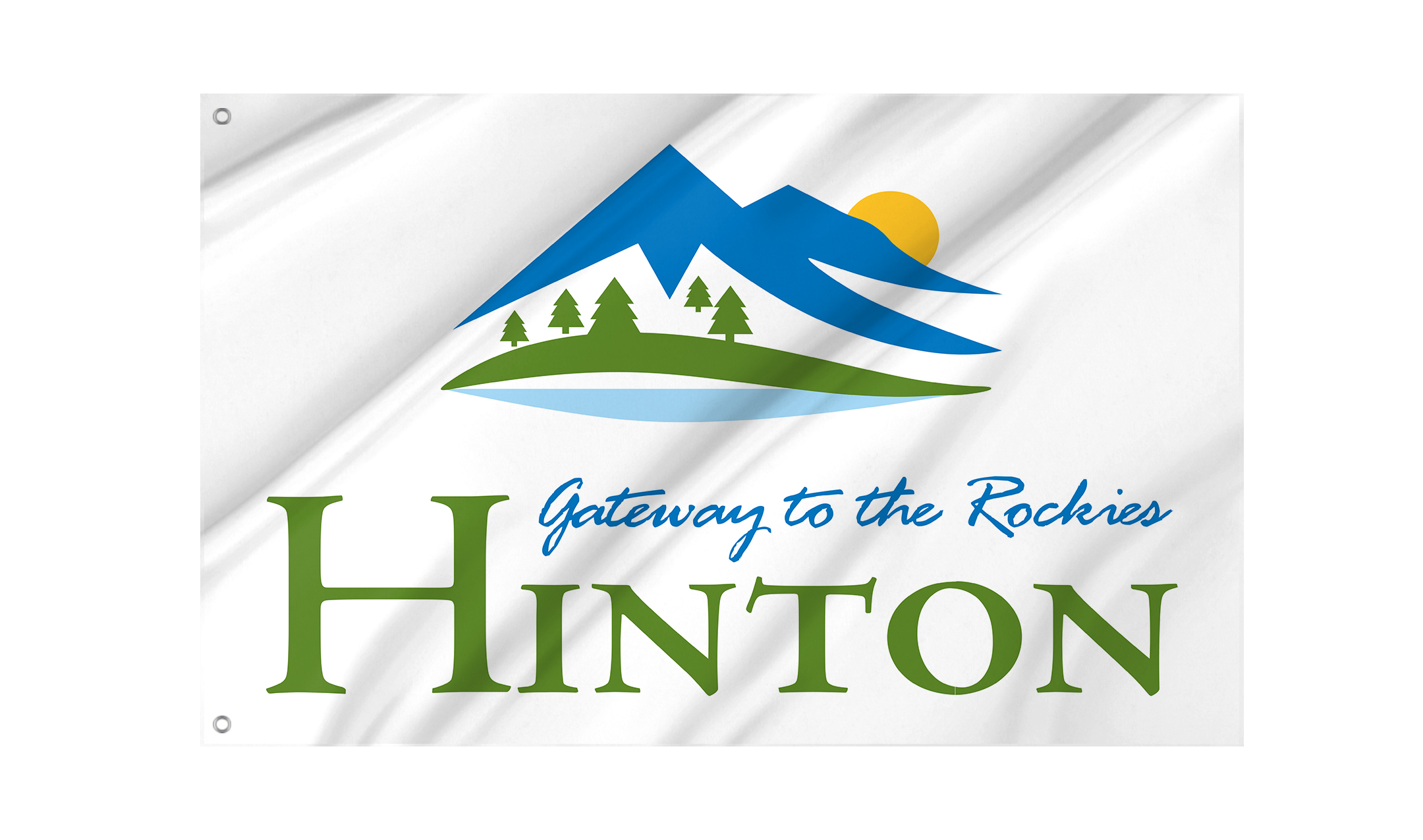 Hinton Flag for Indoor & Outdoor Use