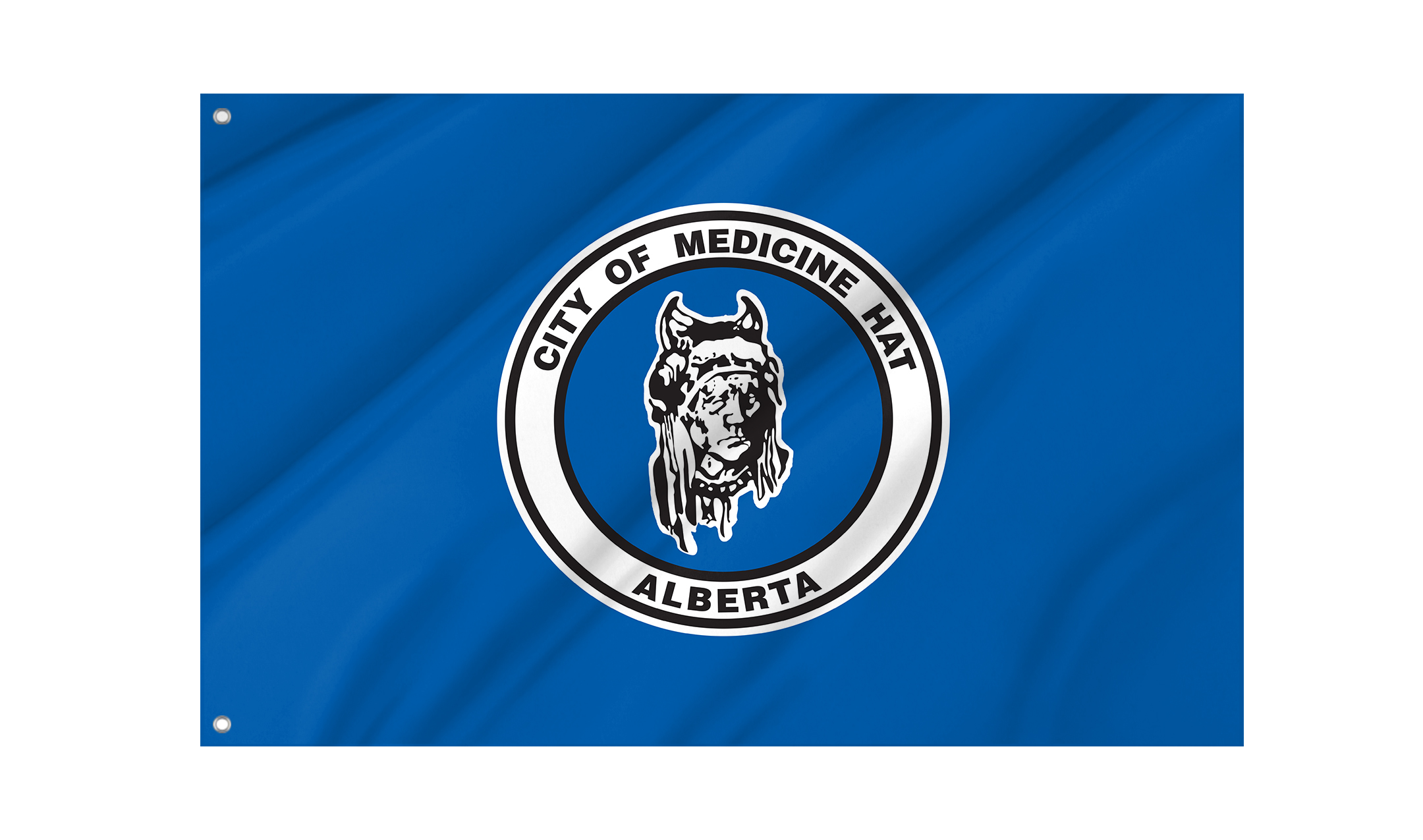 Medicine Hat Flag for Indoor & Outdoor Use