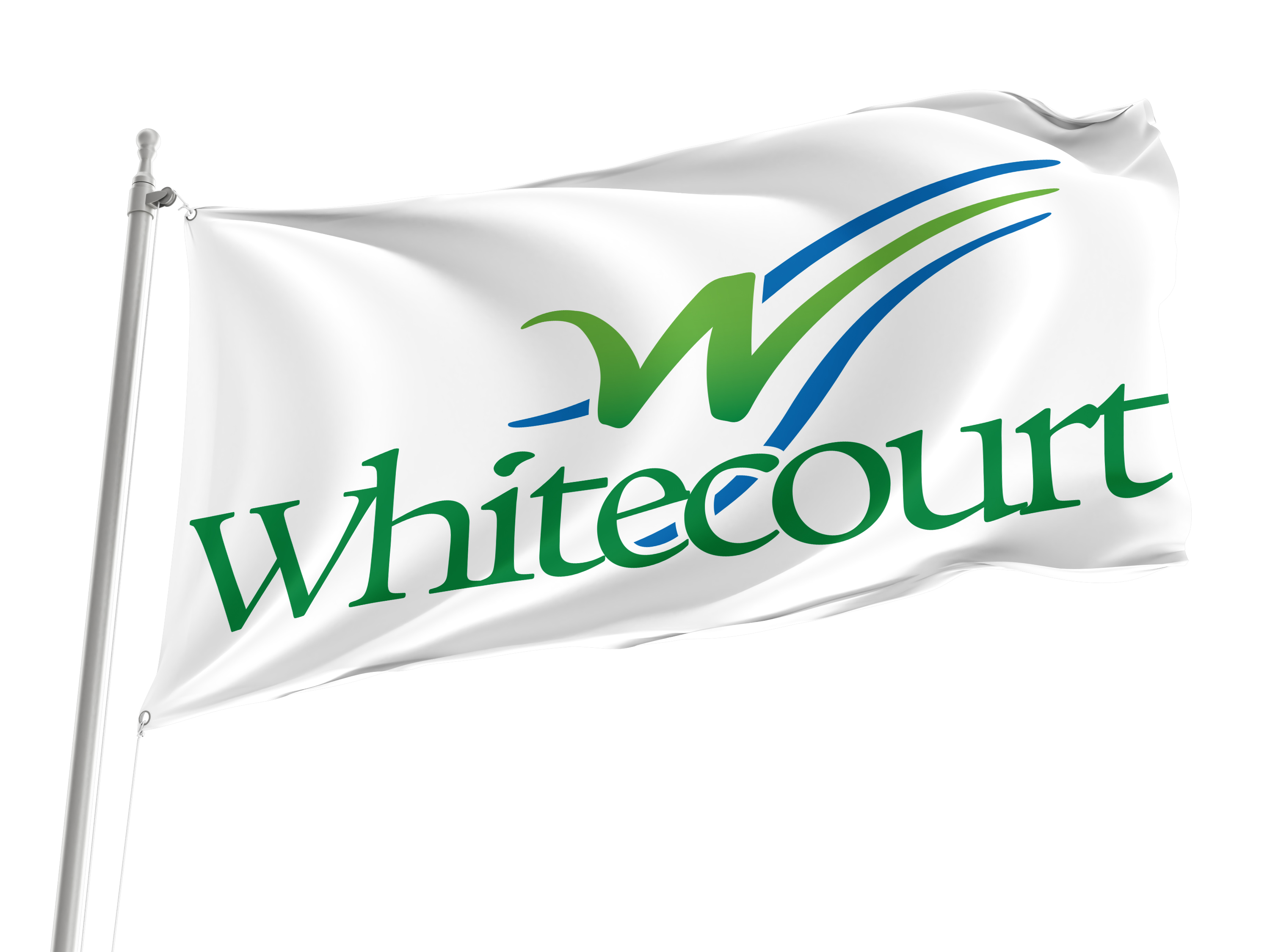 Whitecourt Flag for Indoor & Outdoor Use