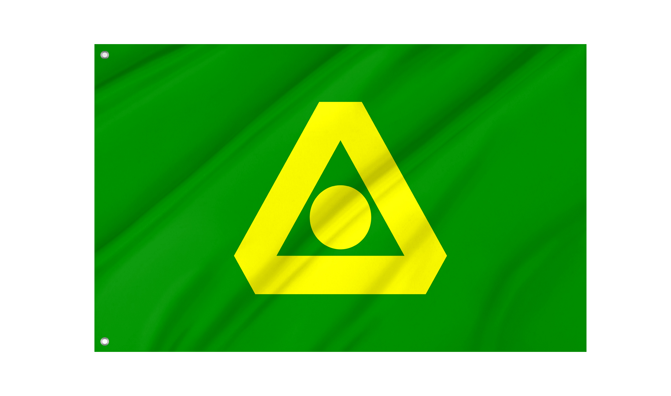 Delta Flag for Indoor & Outdoor Use