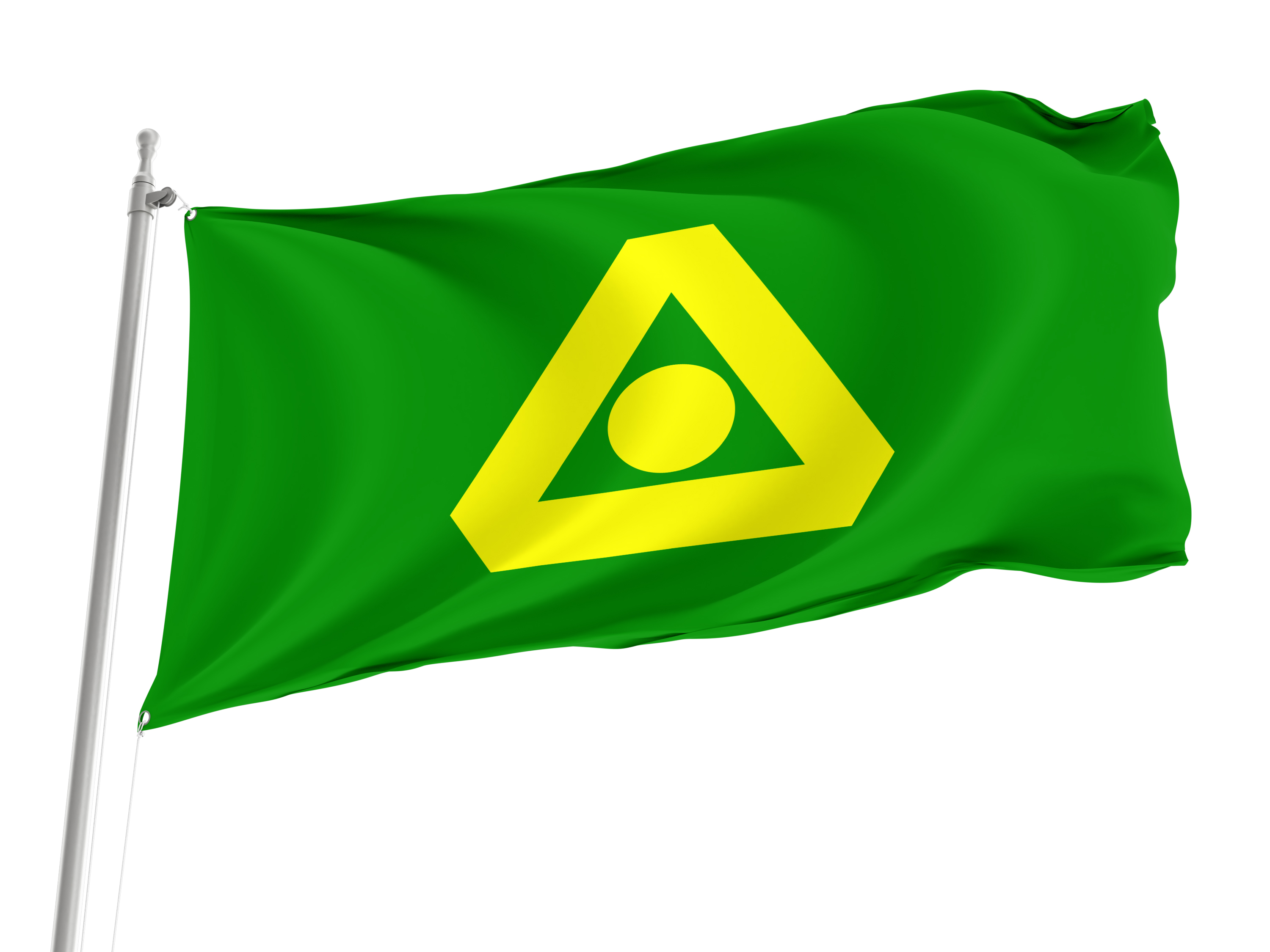 Delta Flag for Indoor & Outdoor Use