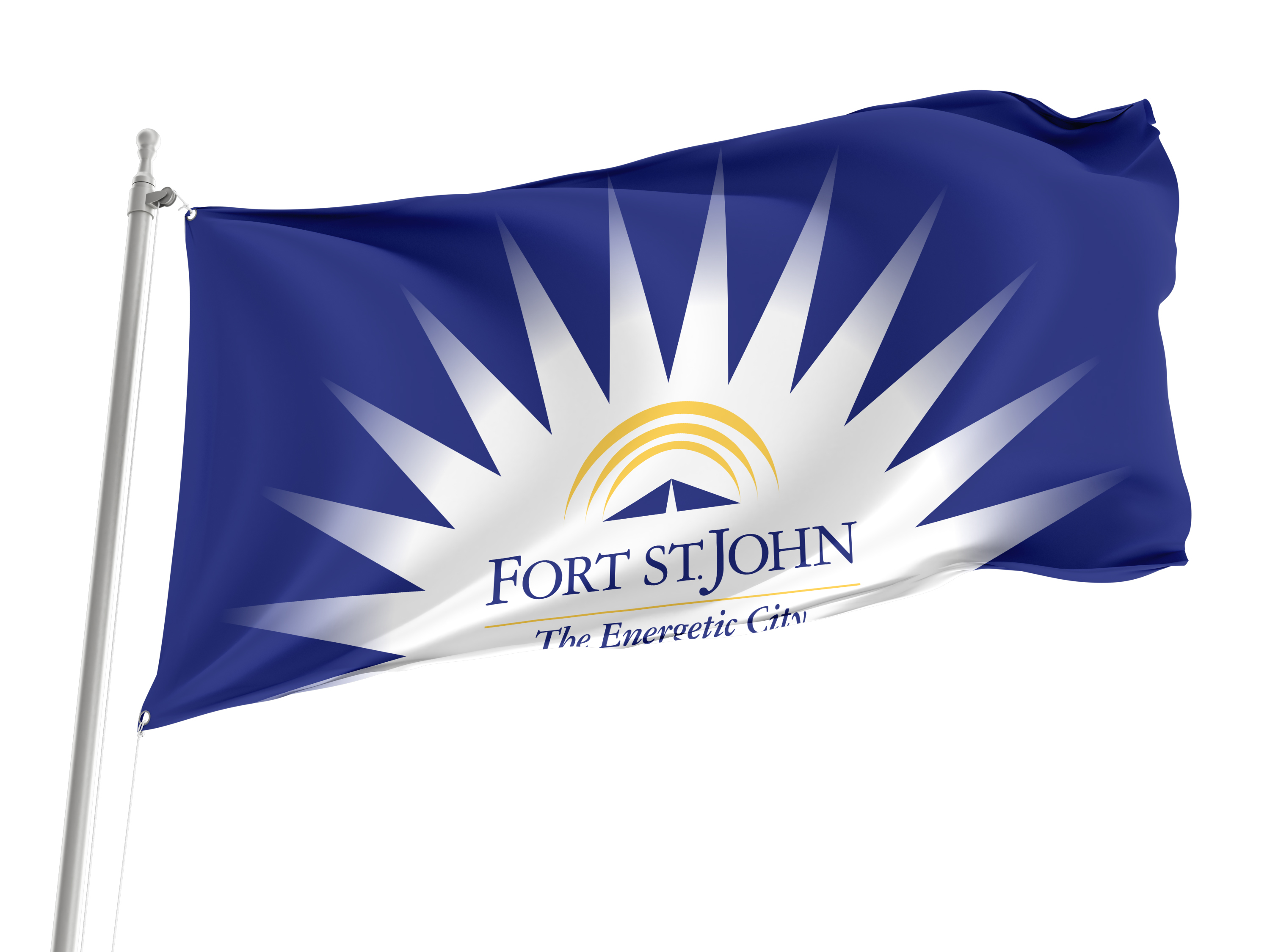 Fort St. John Flag for Indoor & Outdoor Use