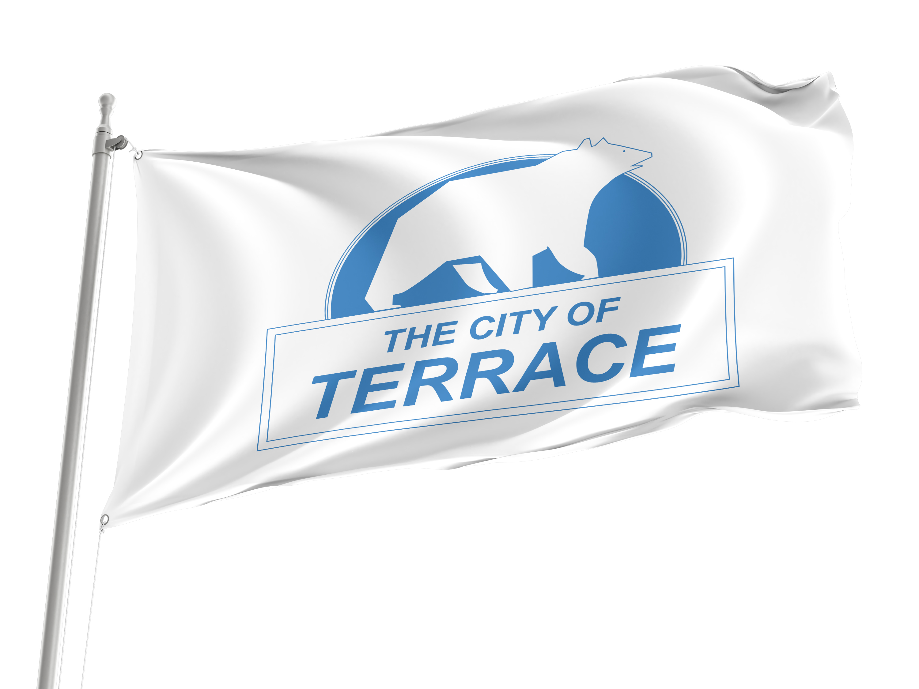 Terrace Flag for Indoor & Outdoor Use