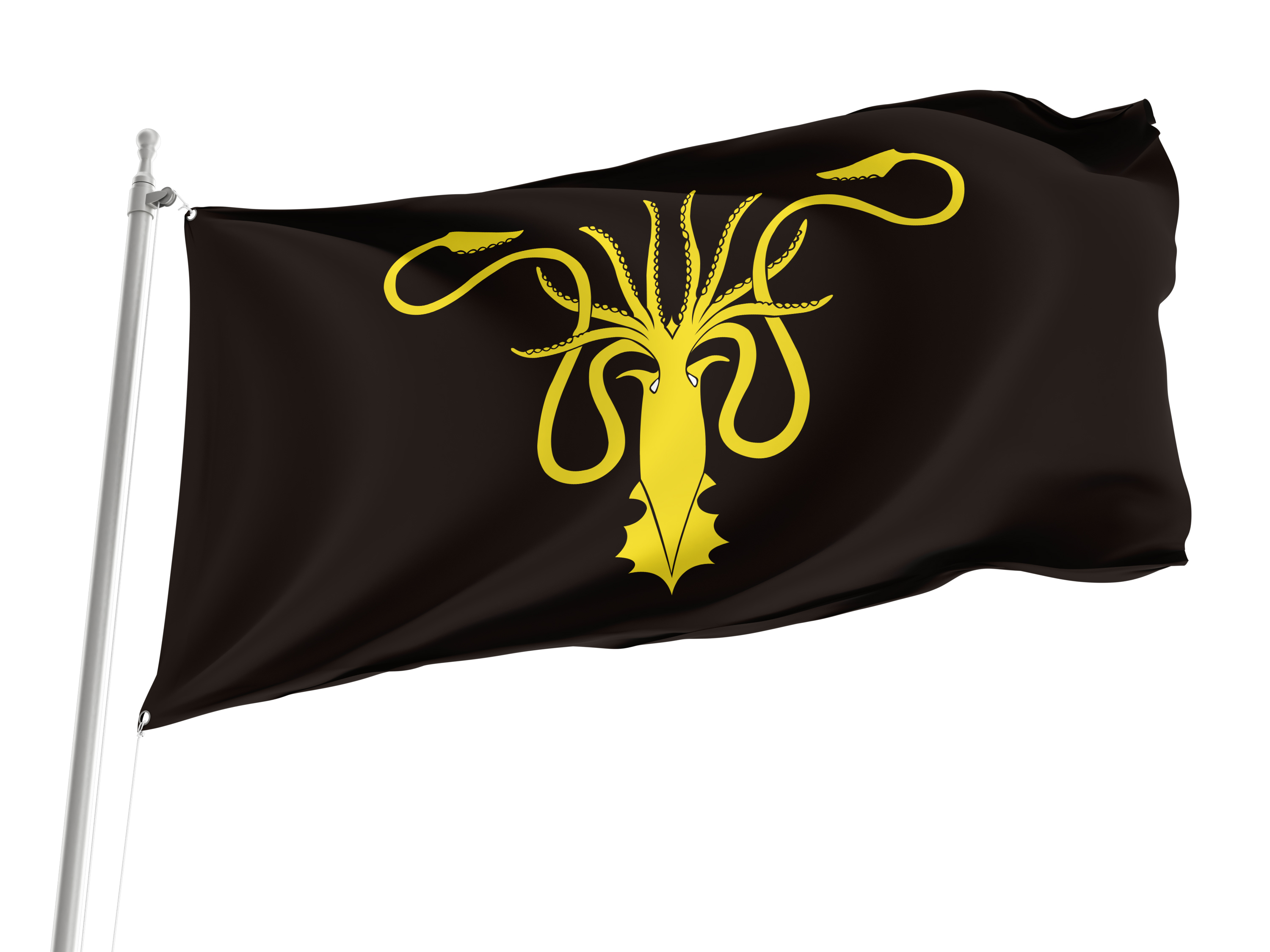 House Greyjoy Flag for Indoor & Outdoor Use