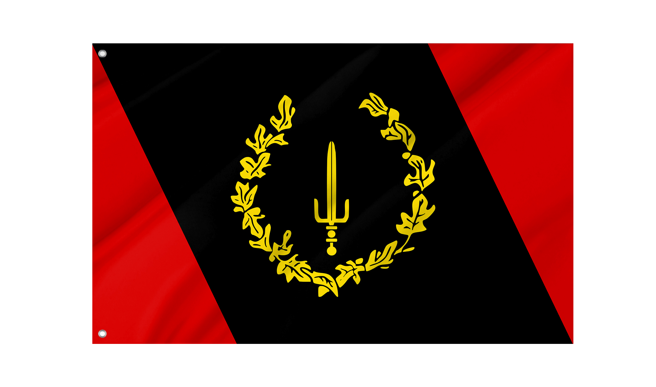 Black American Heritage Flag for Indoor & Outdoor Use