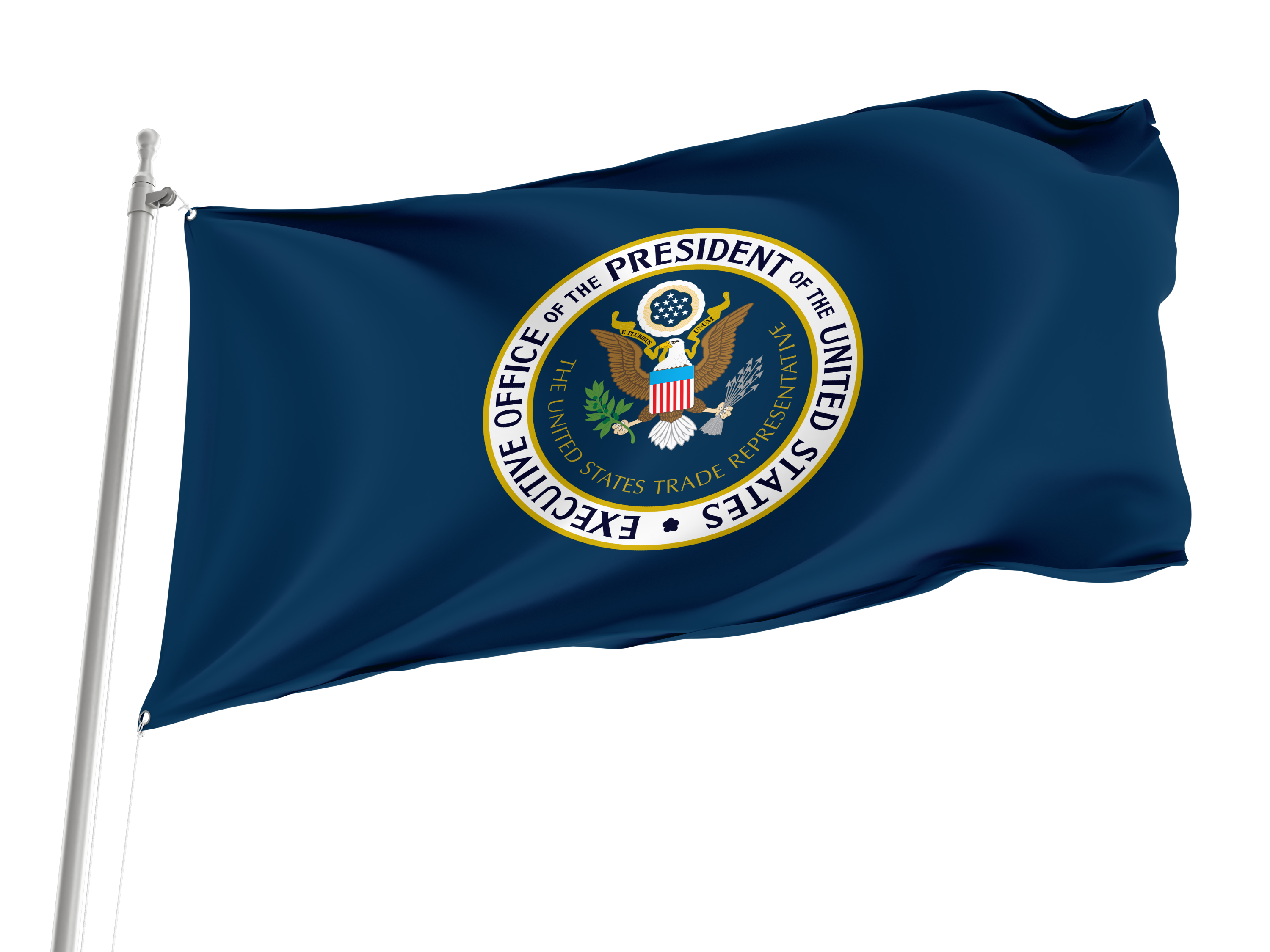 United States Trade Representative Flag for Indoor & Outdoor Use