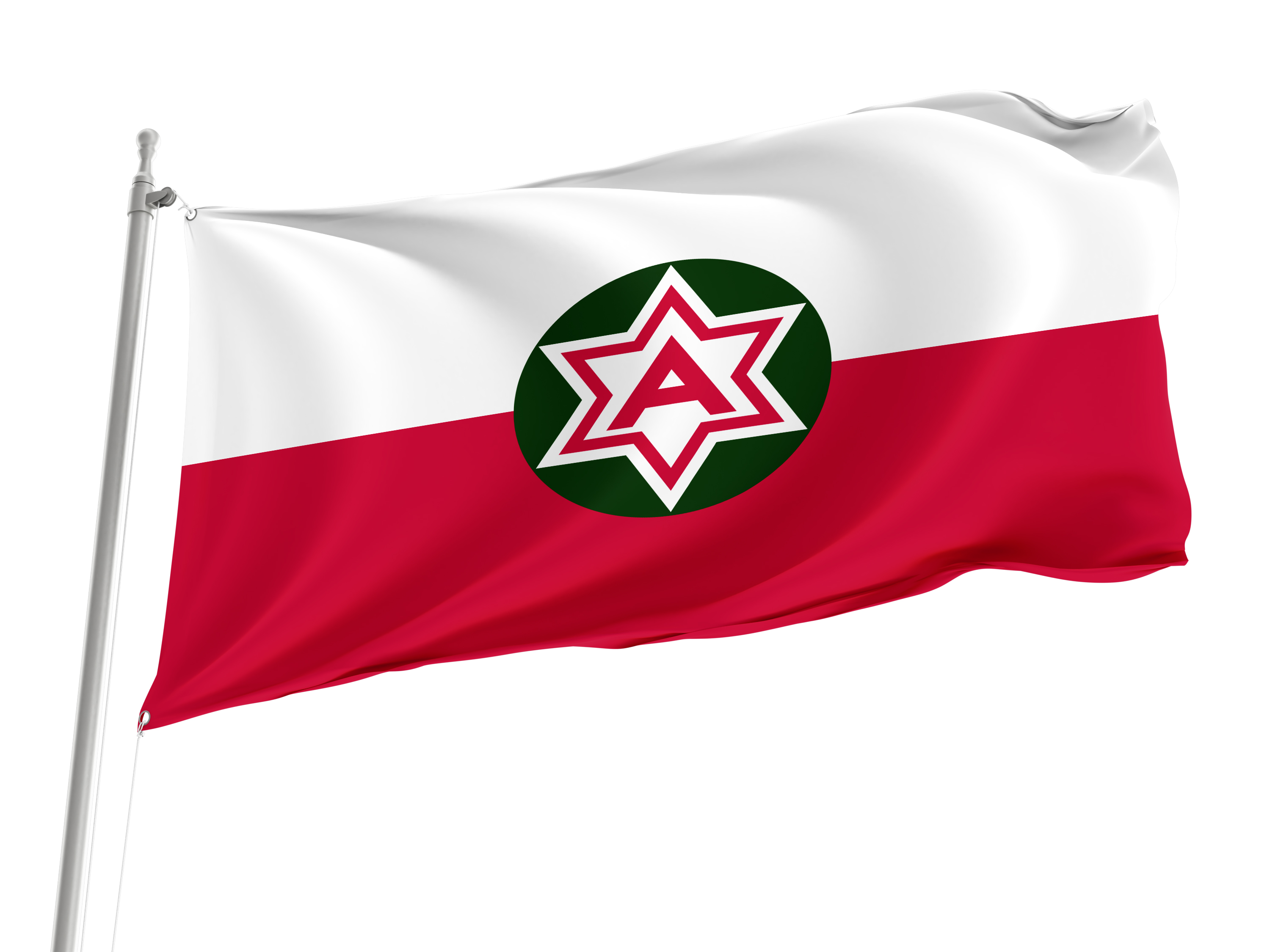 Sixth United States Army Flag for Indoor & Outdoor Use