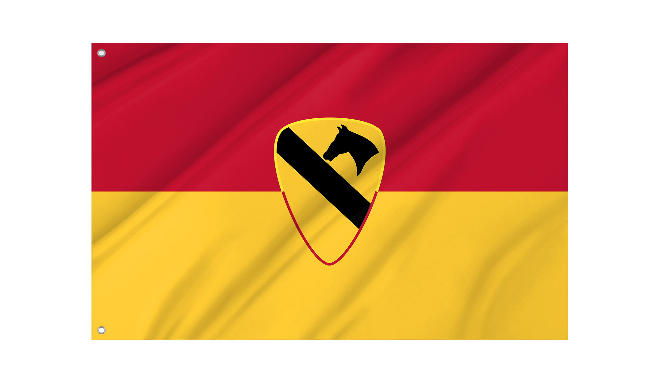 U.S. Army 1st Cavalry Division Flag for Indoor & Outdoor Use