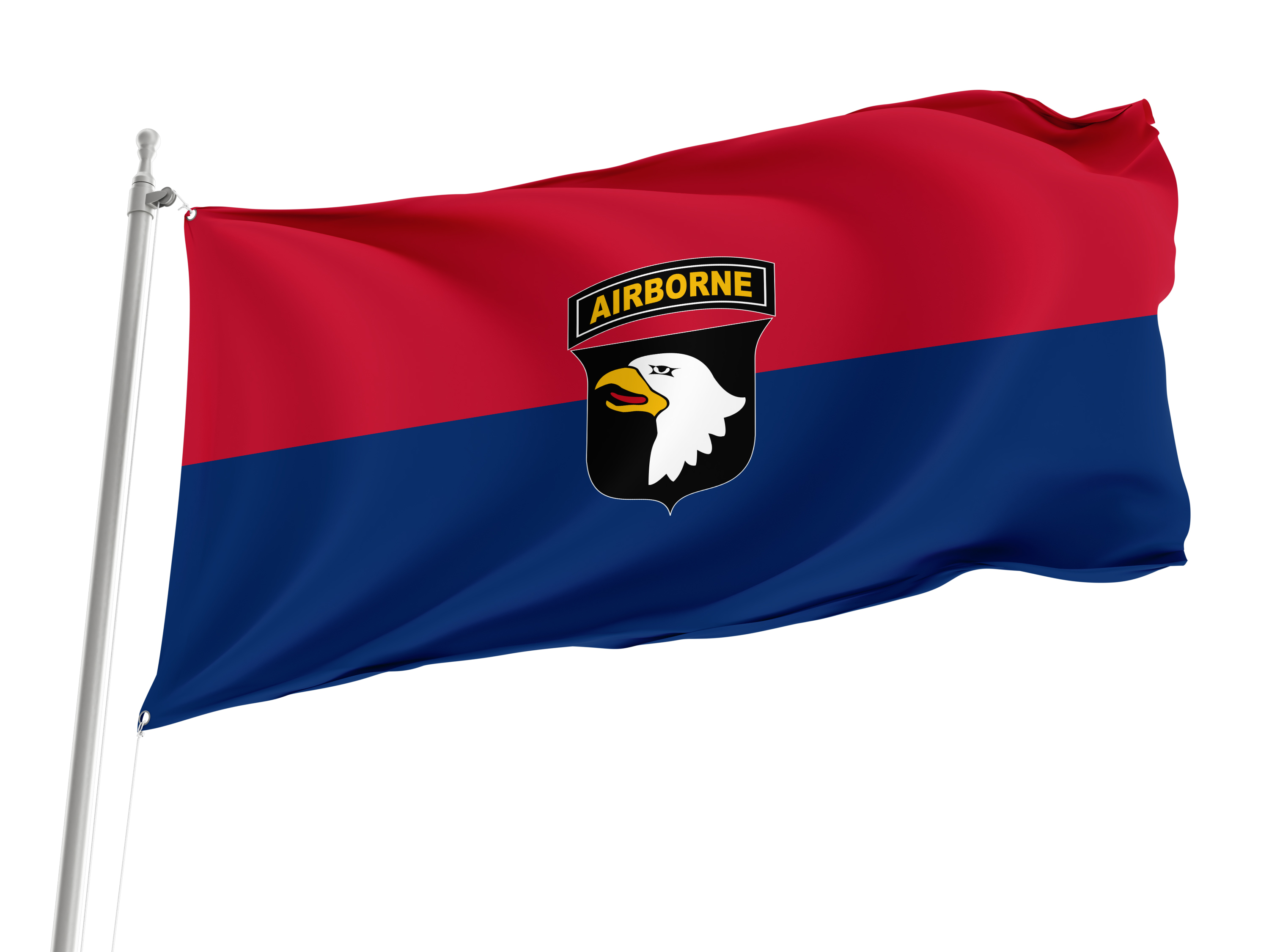 U.S. 101st Airborne Division Flag for Indoor & Outdoor Use