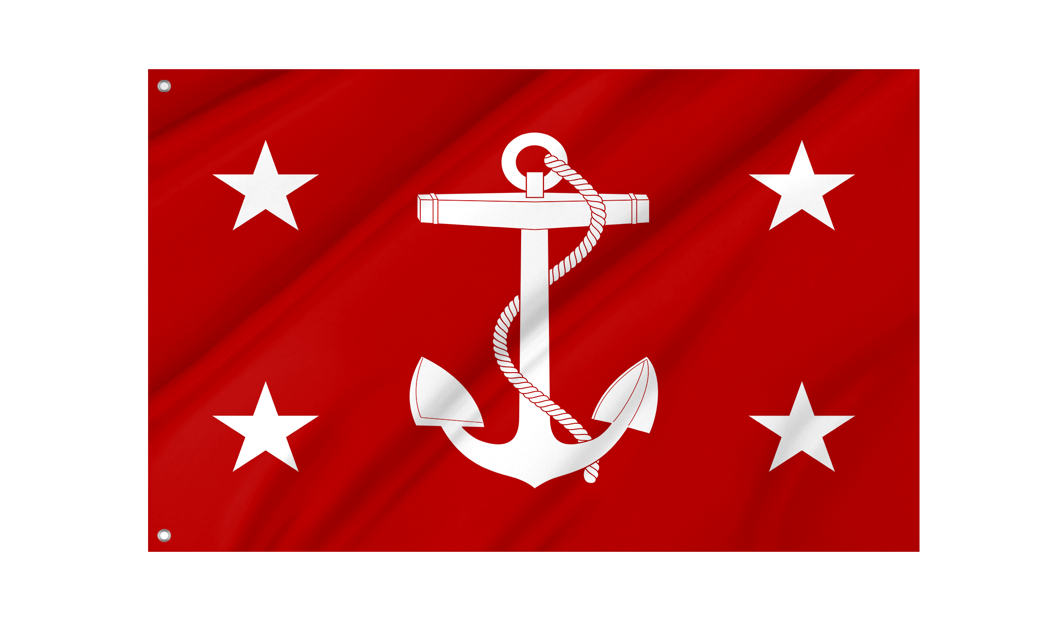 United States Secretary of the Navy Red Flag for Indoor & Outdoor Use