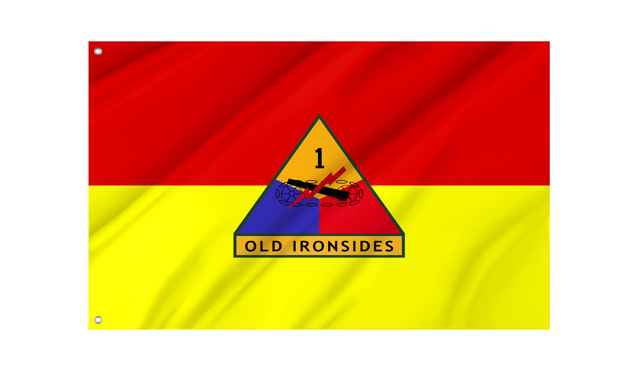 United States Army 1st Armored Division Flag for Indoor & Outdoor Use