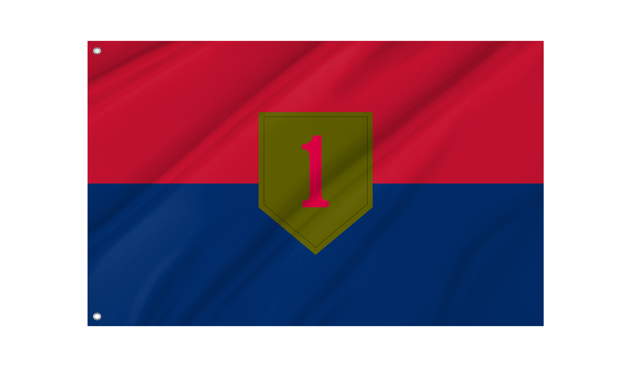 United States Army 1st Infantry Division Flag for Indoor & Outdoor Use