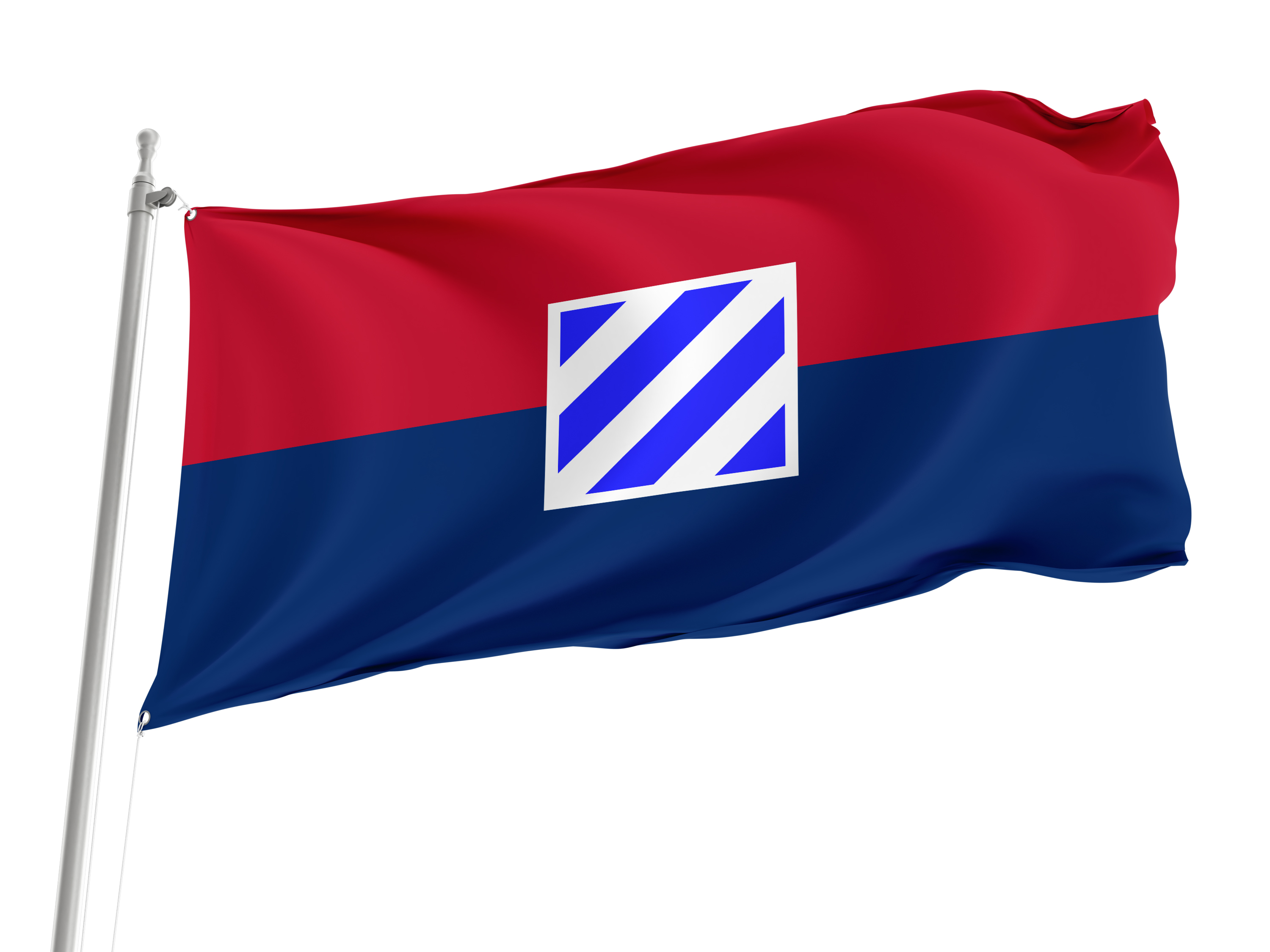 U.S. Army 3rd Infantry Division Flag for Indoor & Outdoor Use