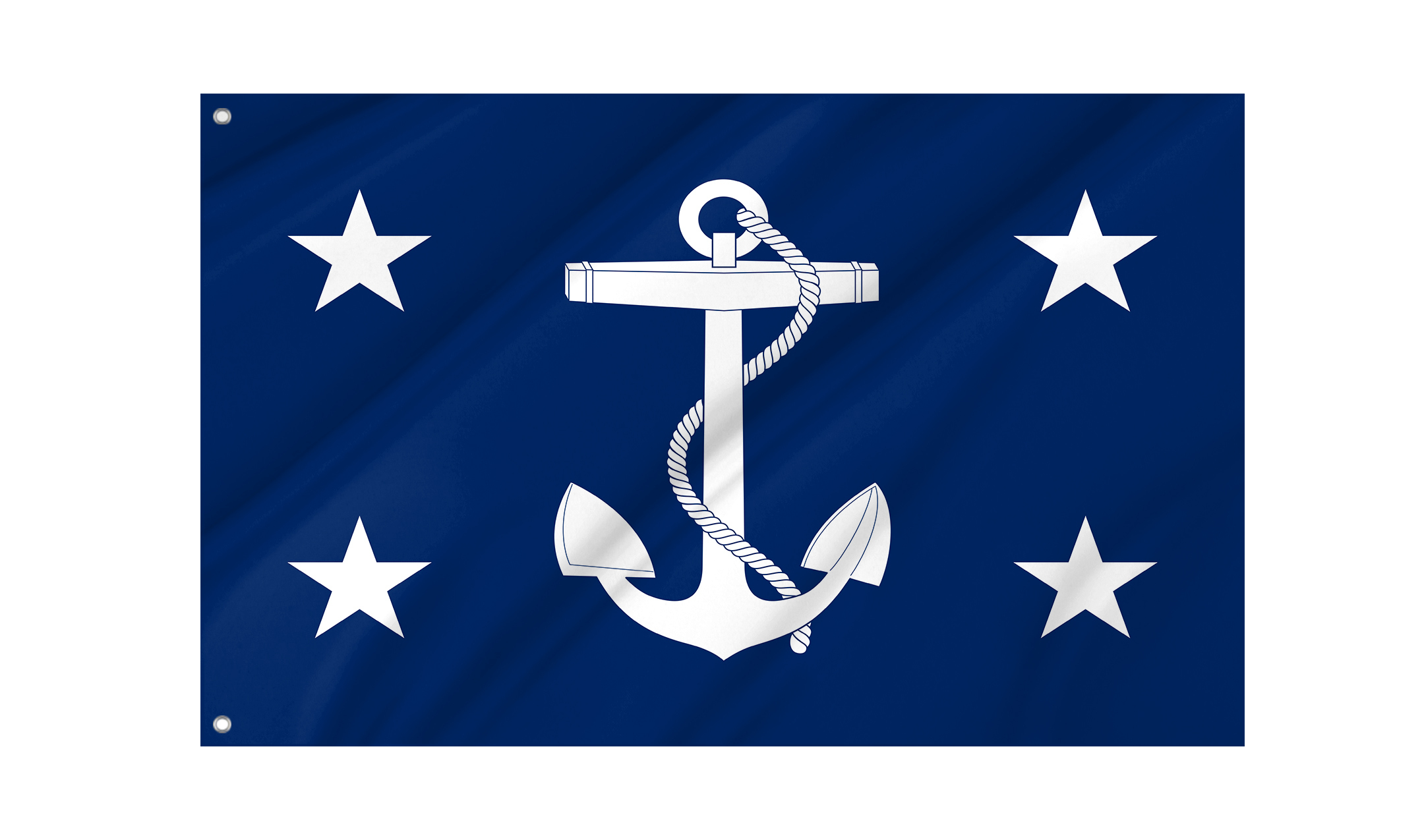 United States Secretary of the Navy Blue Flag for Indoor & Outdoor Use
