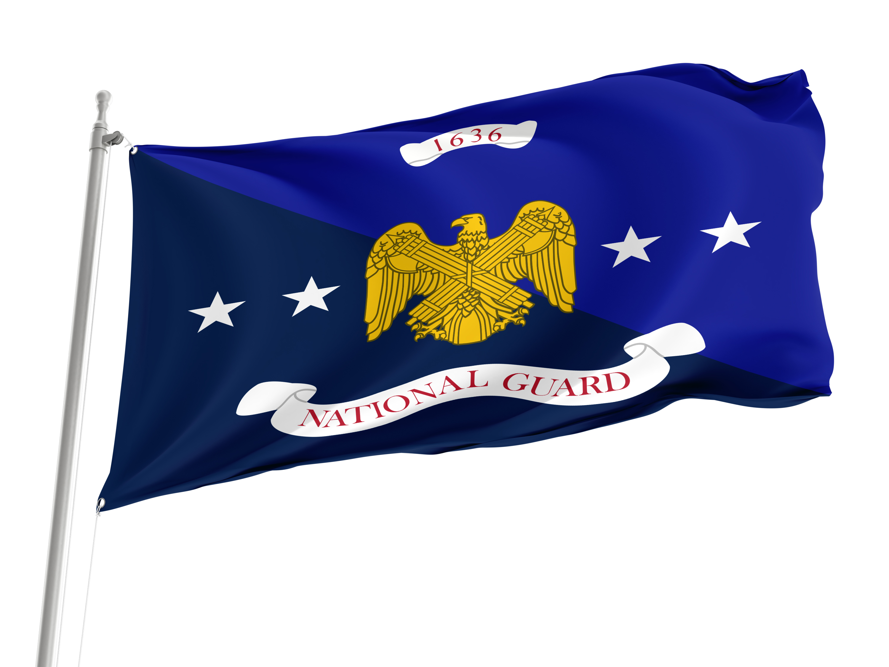 National Guard Bureau Flag for Indoor & Outdoor Use