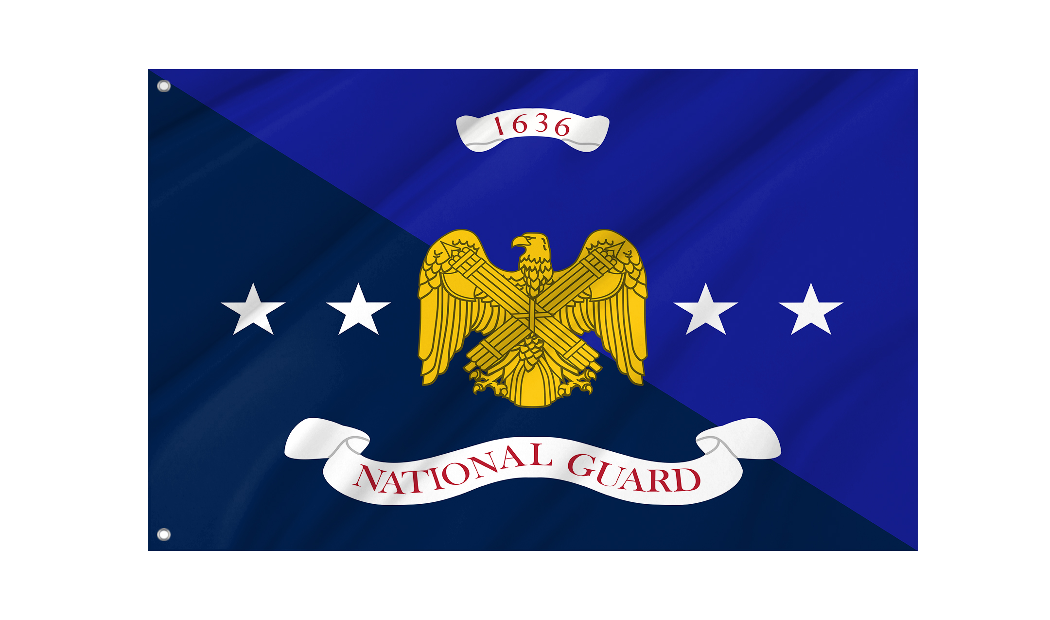 National Guard Bureau Flag for Indoor & Outdoor Use