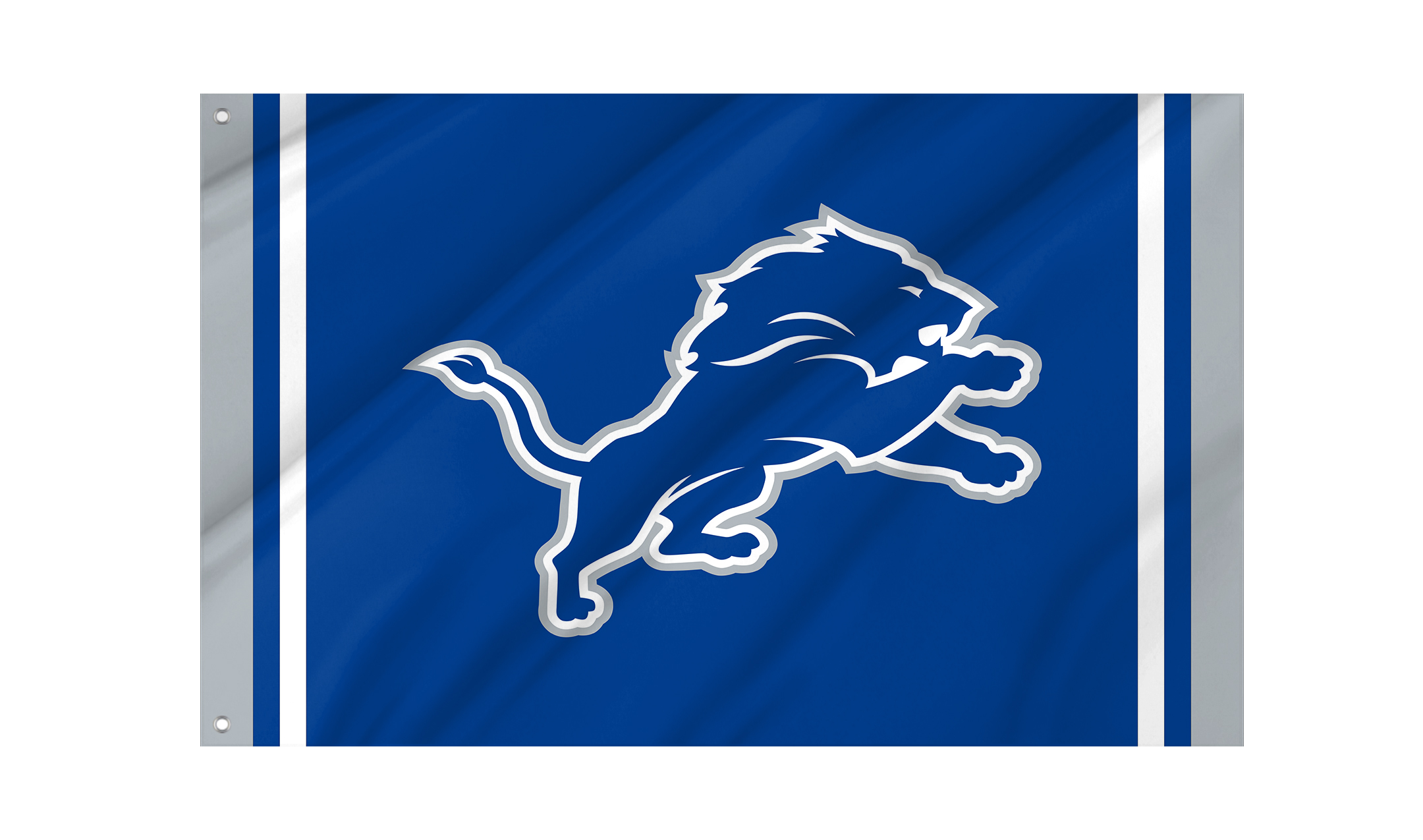 Detroit Lions New Logo Flag