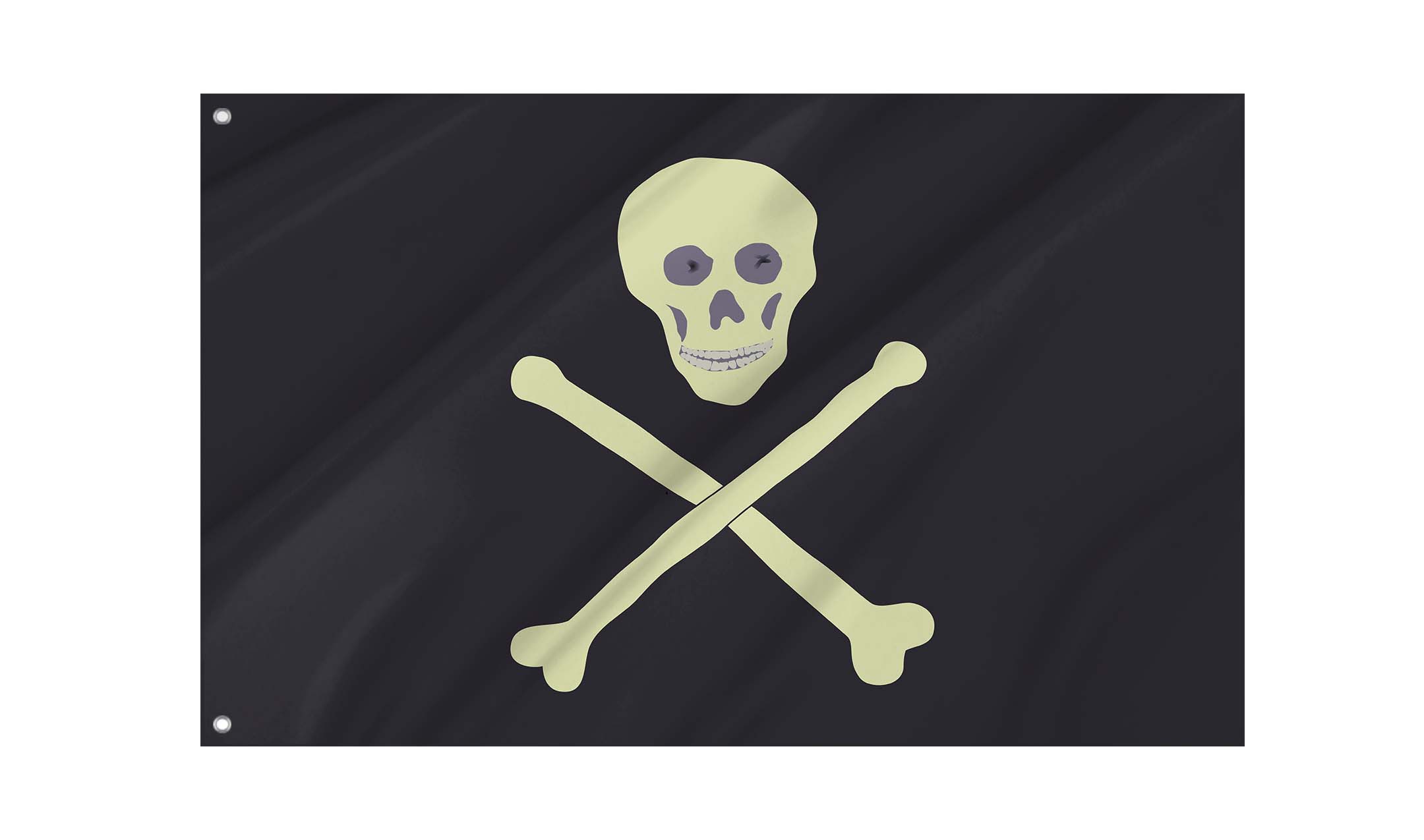 19th Century Barbary Pirate Flag for Indoor & Outdoor Use