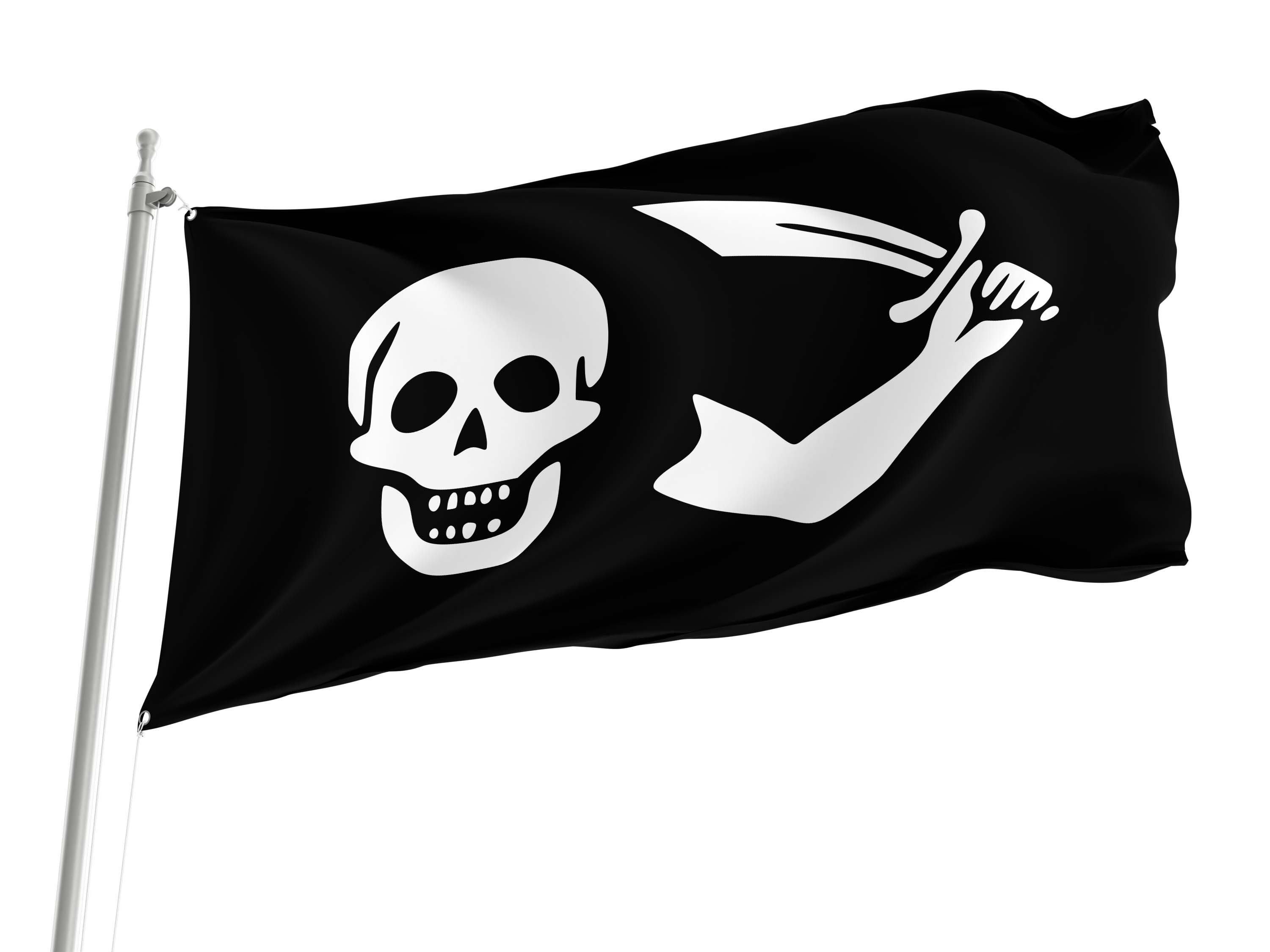 Bartholomew Roberts (Trepassey) Flag for Indoor & Outdoor Use