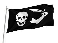 Bartholomew Roberts (Trepassey) Flag for Indoor & Outdoor Use