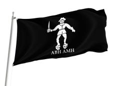 Pirate Bartholomew Roberts Flag for Indoor & Outdoor Use