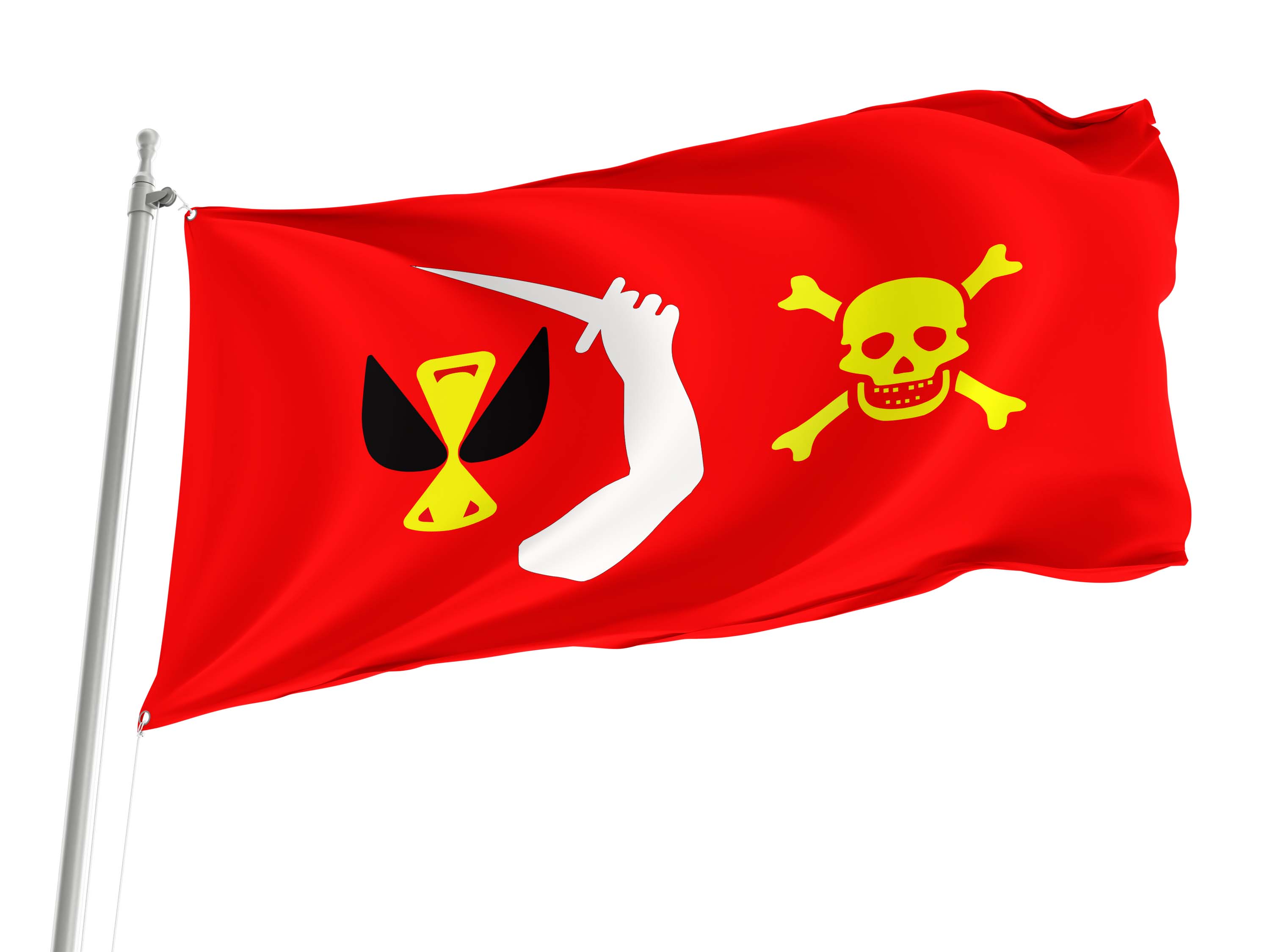 Christopher Moody Pirate Flag for Indoor & Outdoor Use