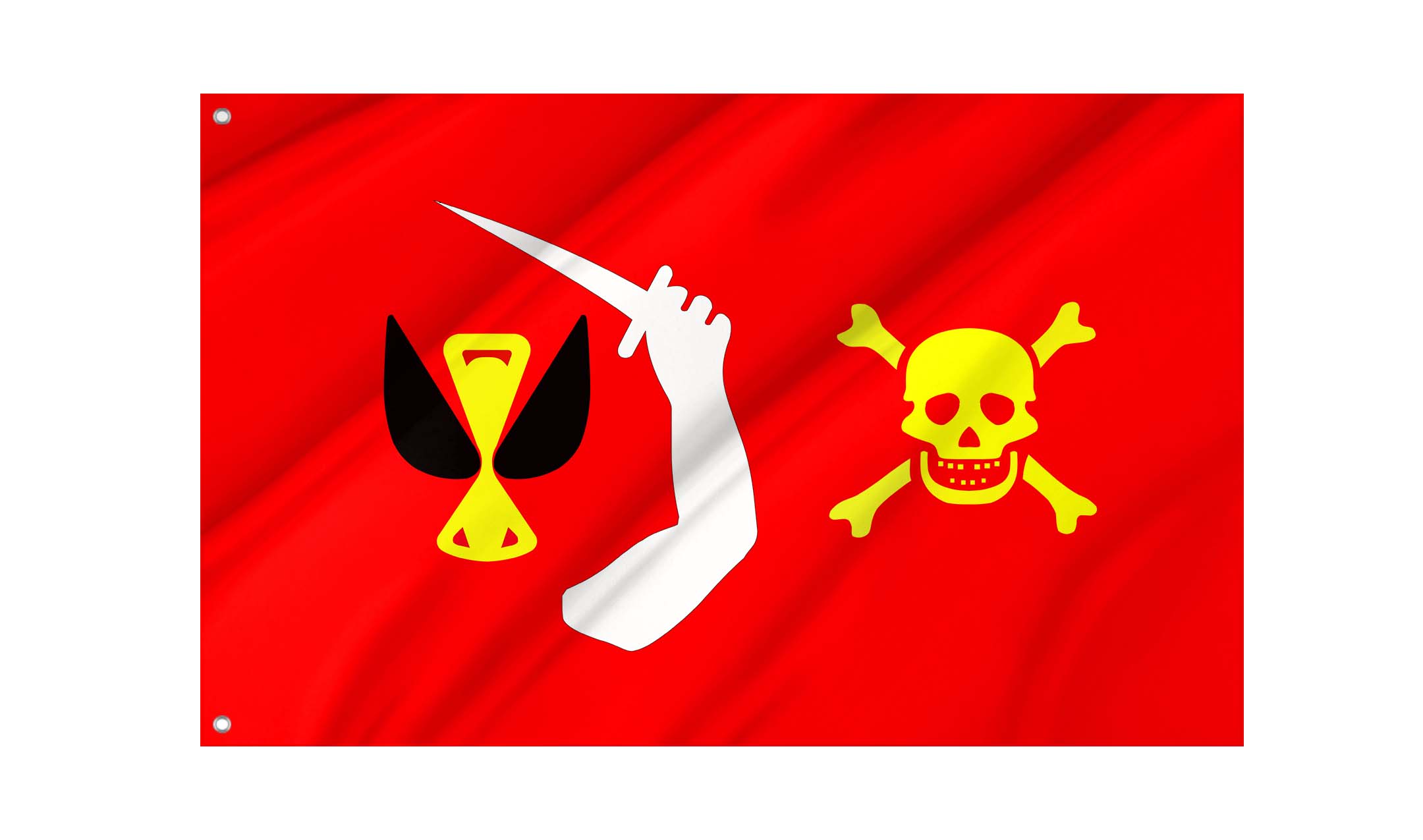 Christopher Moody Pirate Flag for Indoor & Outdoor Use