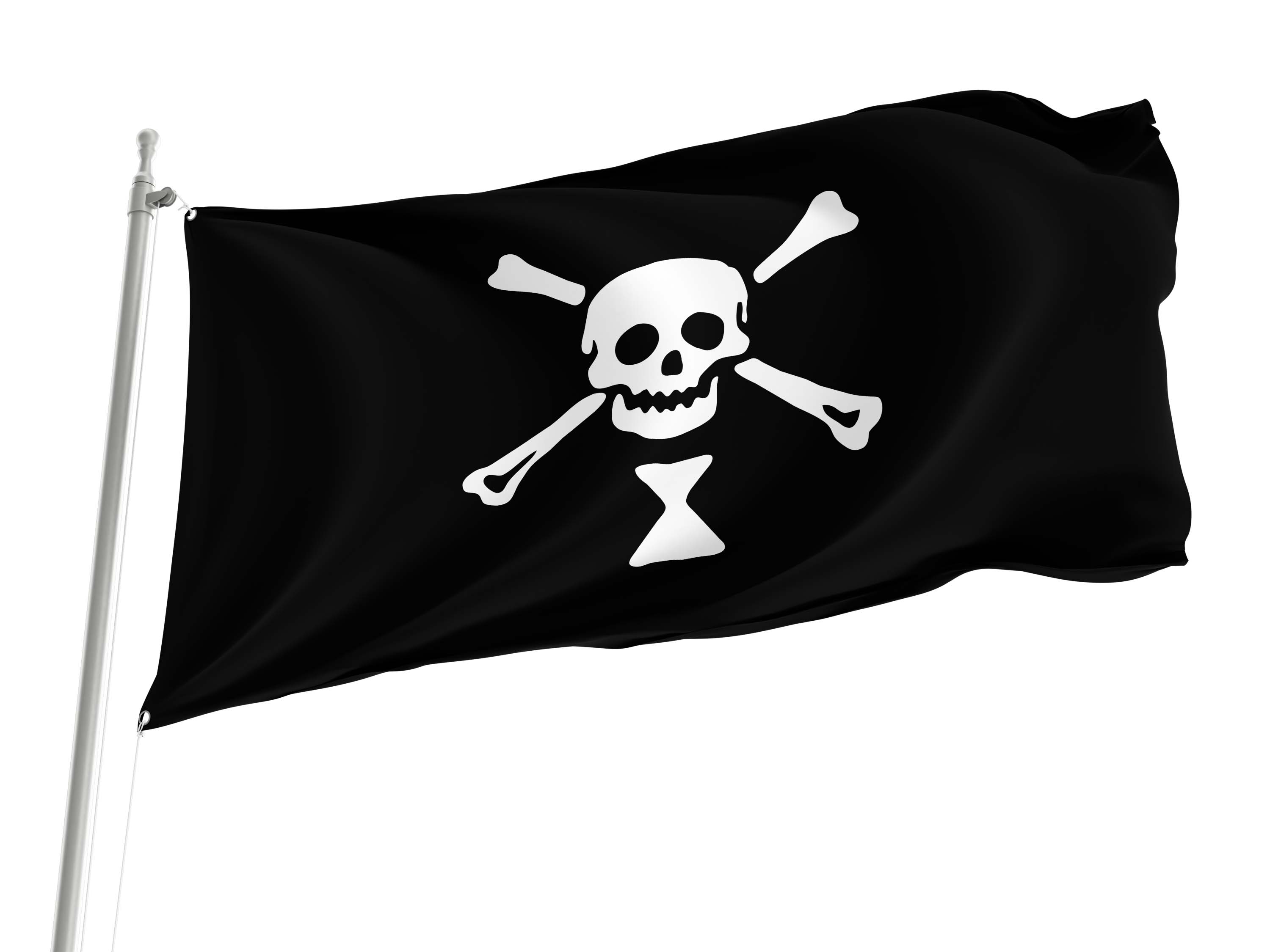 Emanuel Wynne Pirate Flag for Indoor & Outdoor Use