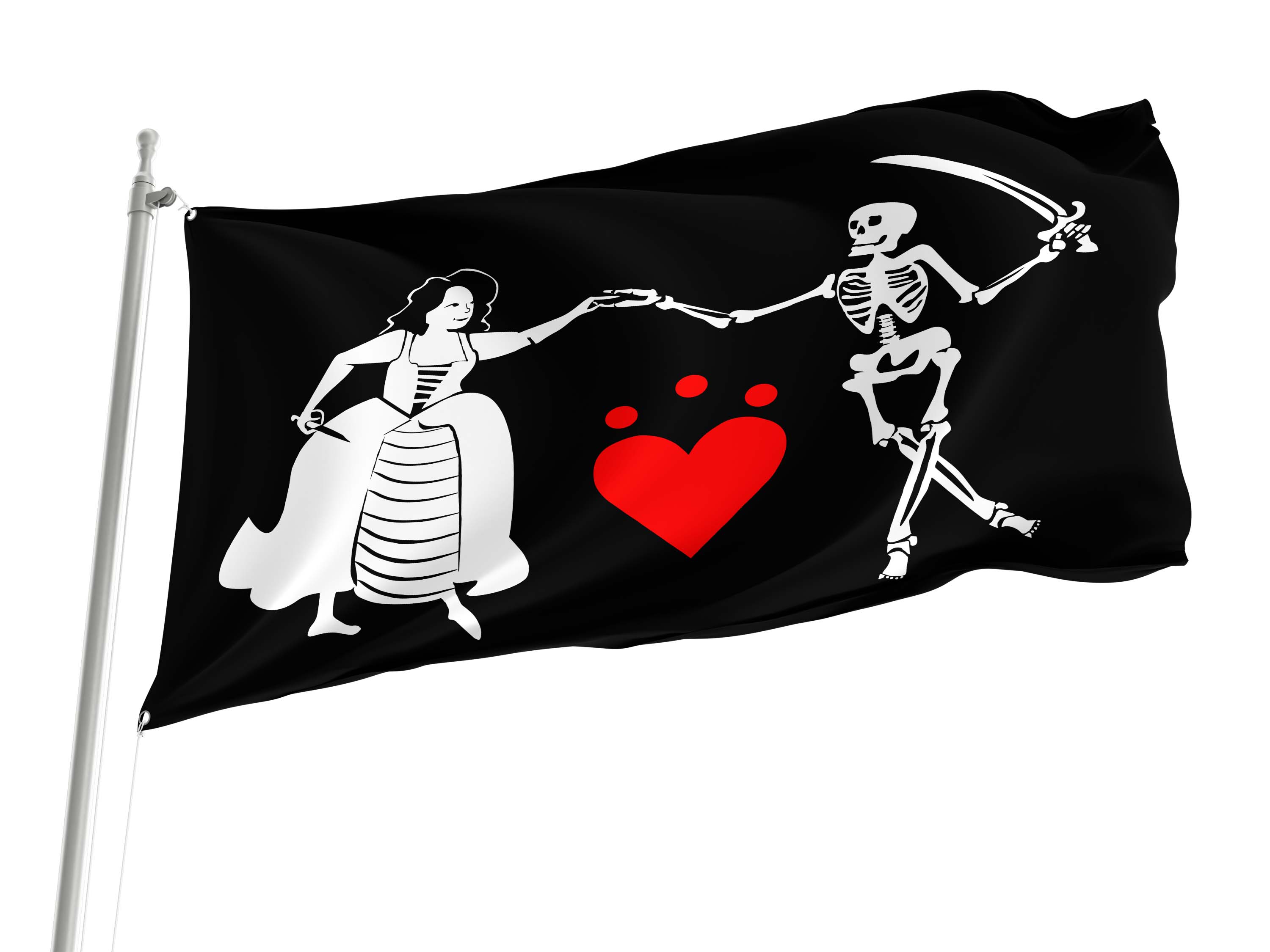 Jacquotte Delahaye Flag for Indoor & Outdoor Use