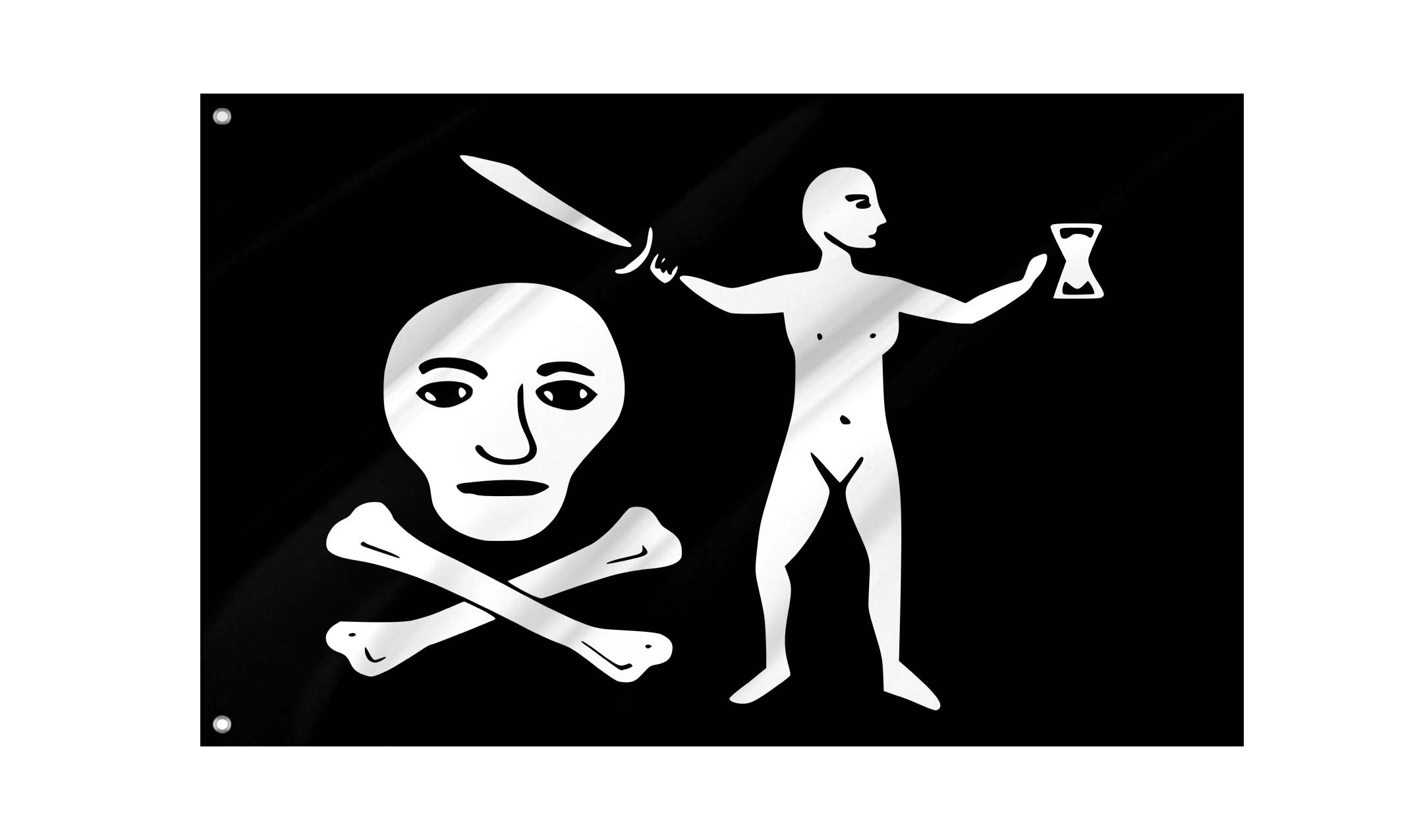 Walter Kennedy Pirate Flag for Indoor & Outdoor Use