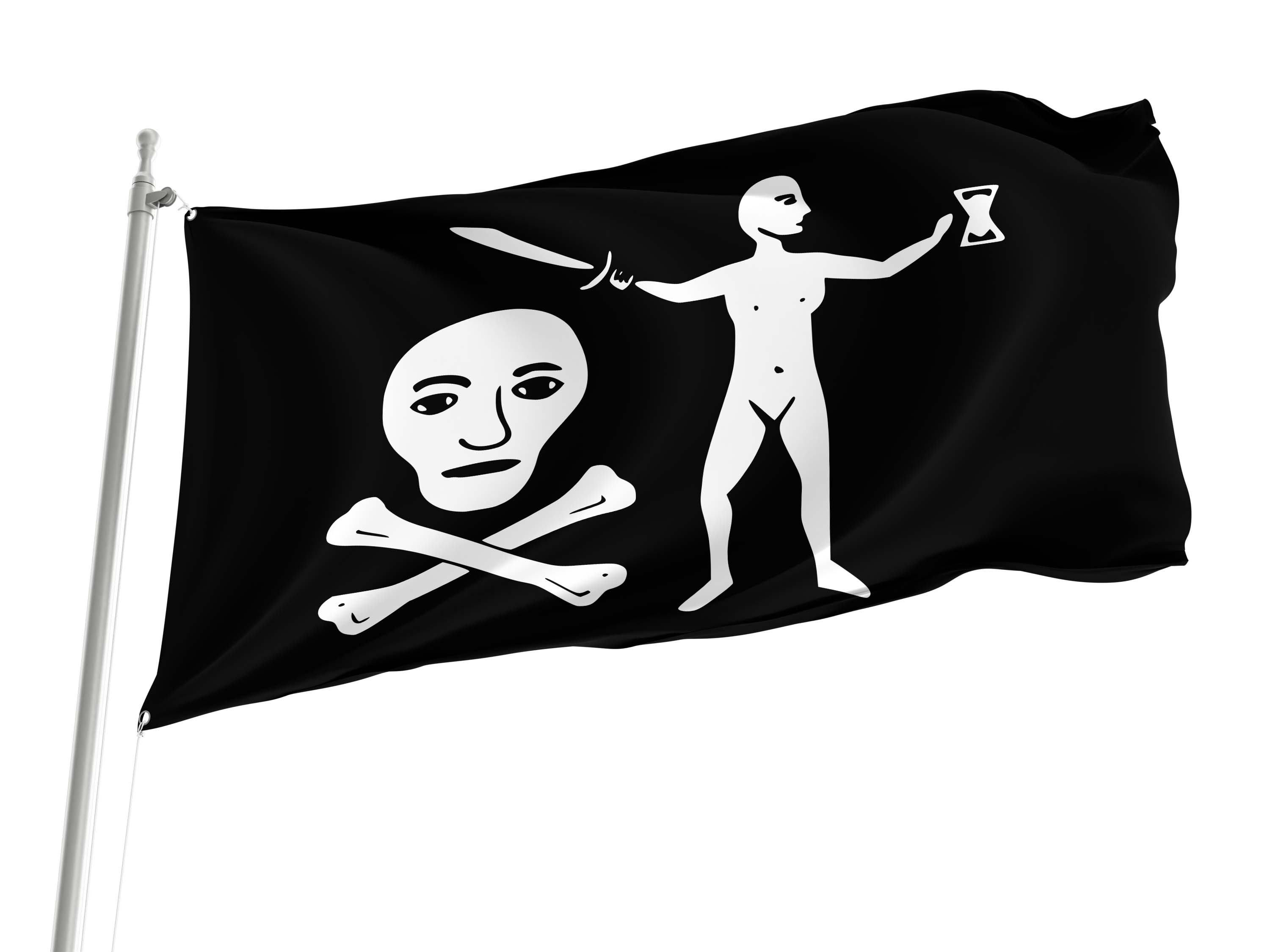 Walter Kennedy Pirate Flag for Indoor & Outdoor Use