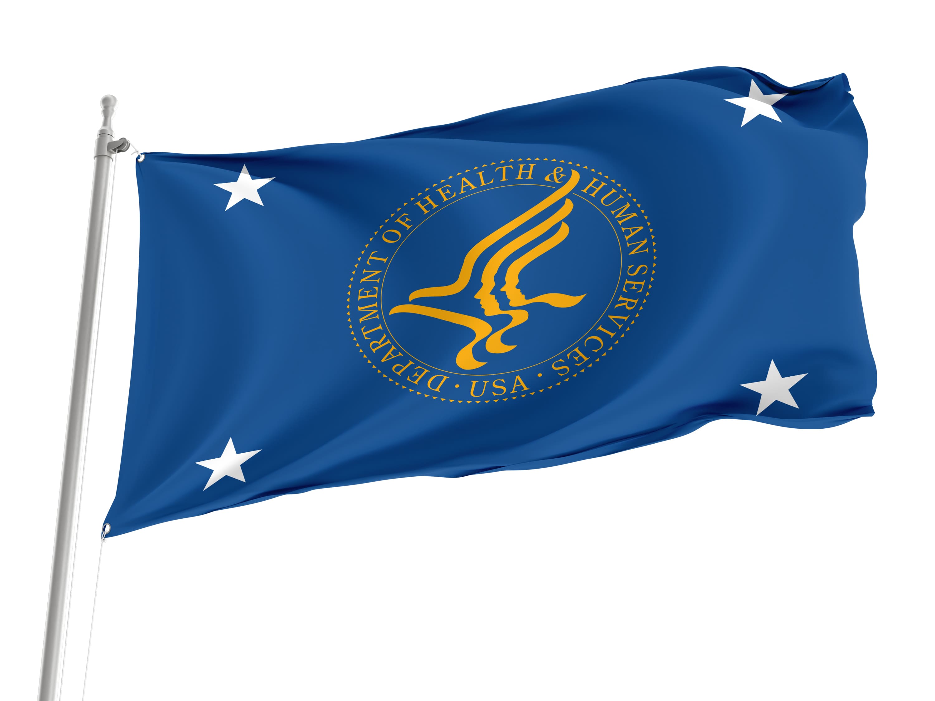 U.S. Secretary of Health and Human Services Flag for Indoor & Outdoor Use