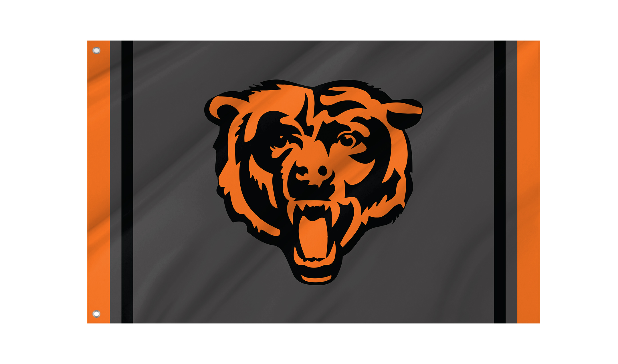 Chicago Bears Blackout Sideline Flag