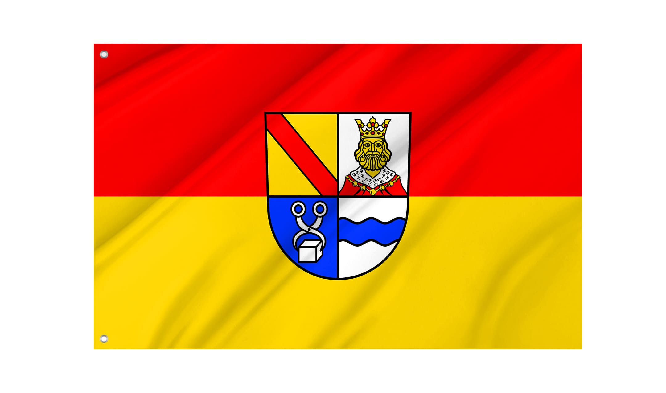 Königsbach-Stein Flag