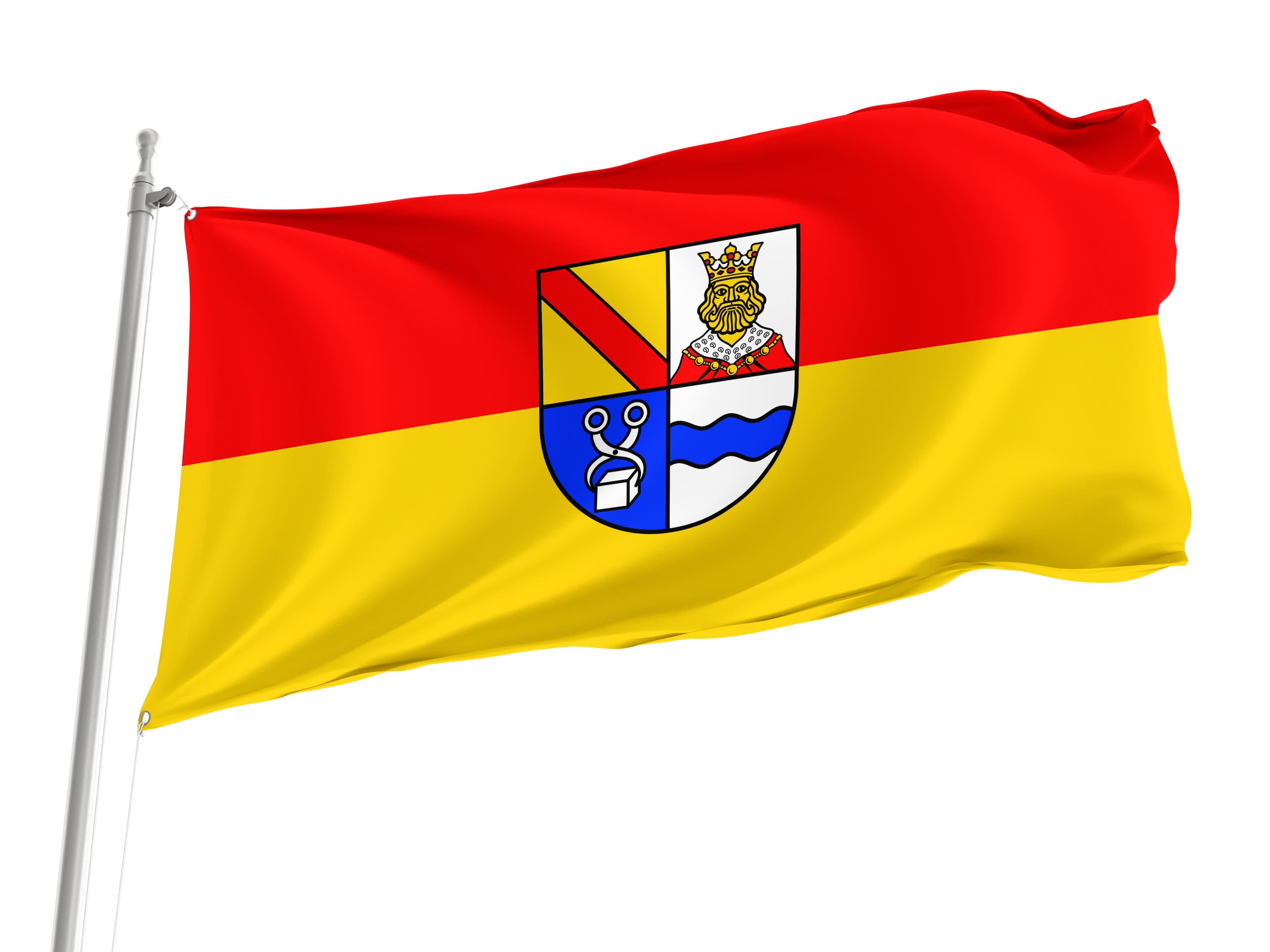 Königsbach-Stein Flag